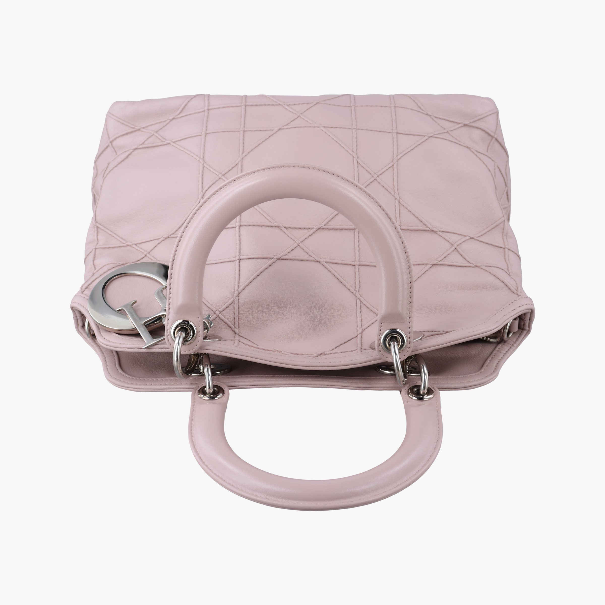 Pre-owned Christian Dior Granville Pink lambskin handbag | stylenewstar