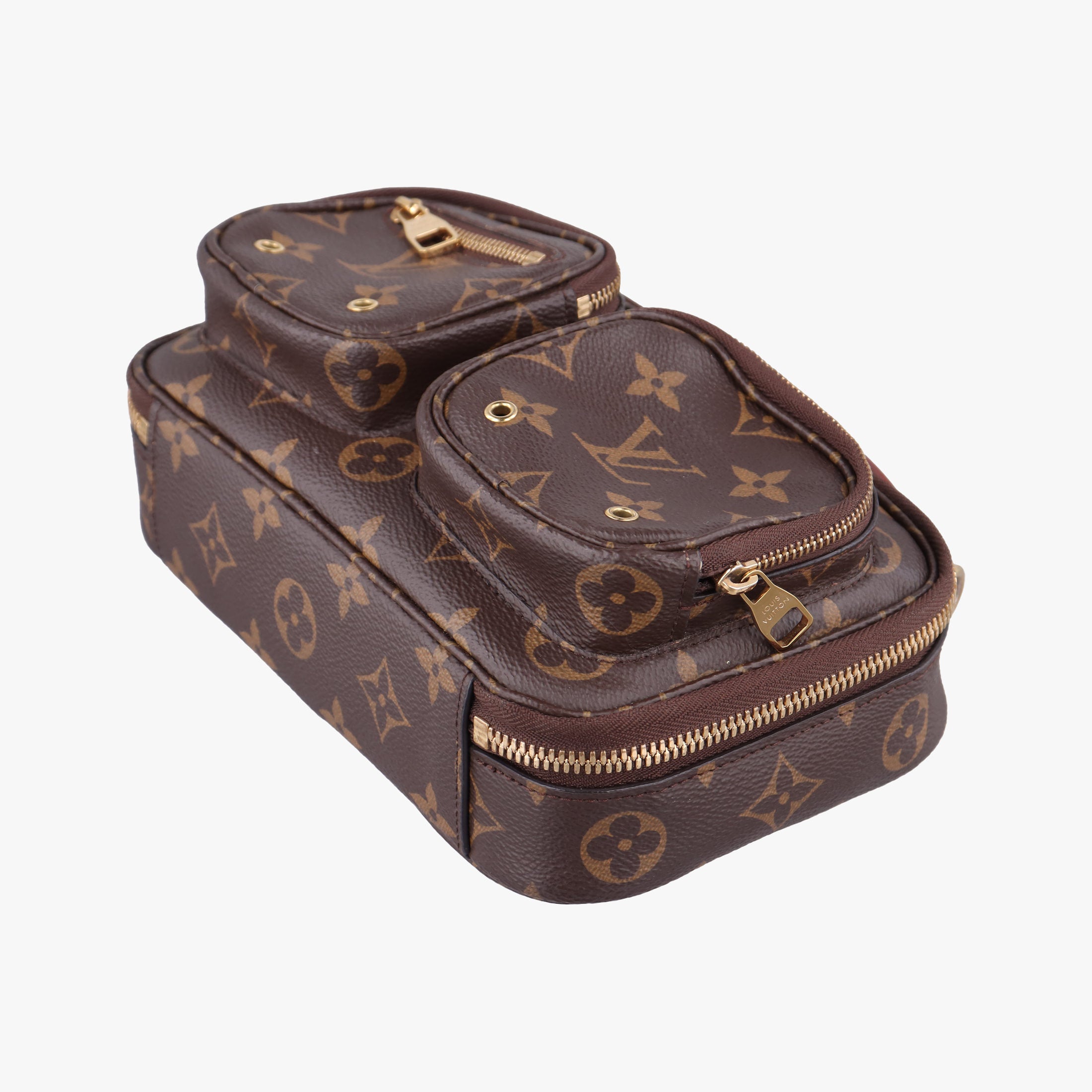 Utility Crossbody brown Monogram Canvas M80446 IC Chipユーティリティ クロスボディ モノグラム/ブラウン モノグラムキャンバス M80446 ICチップ