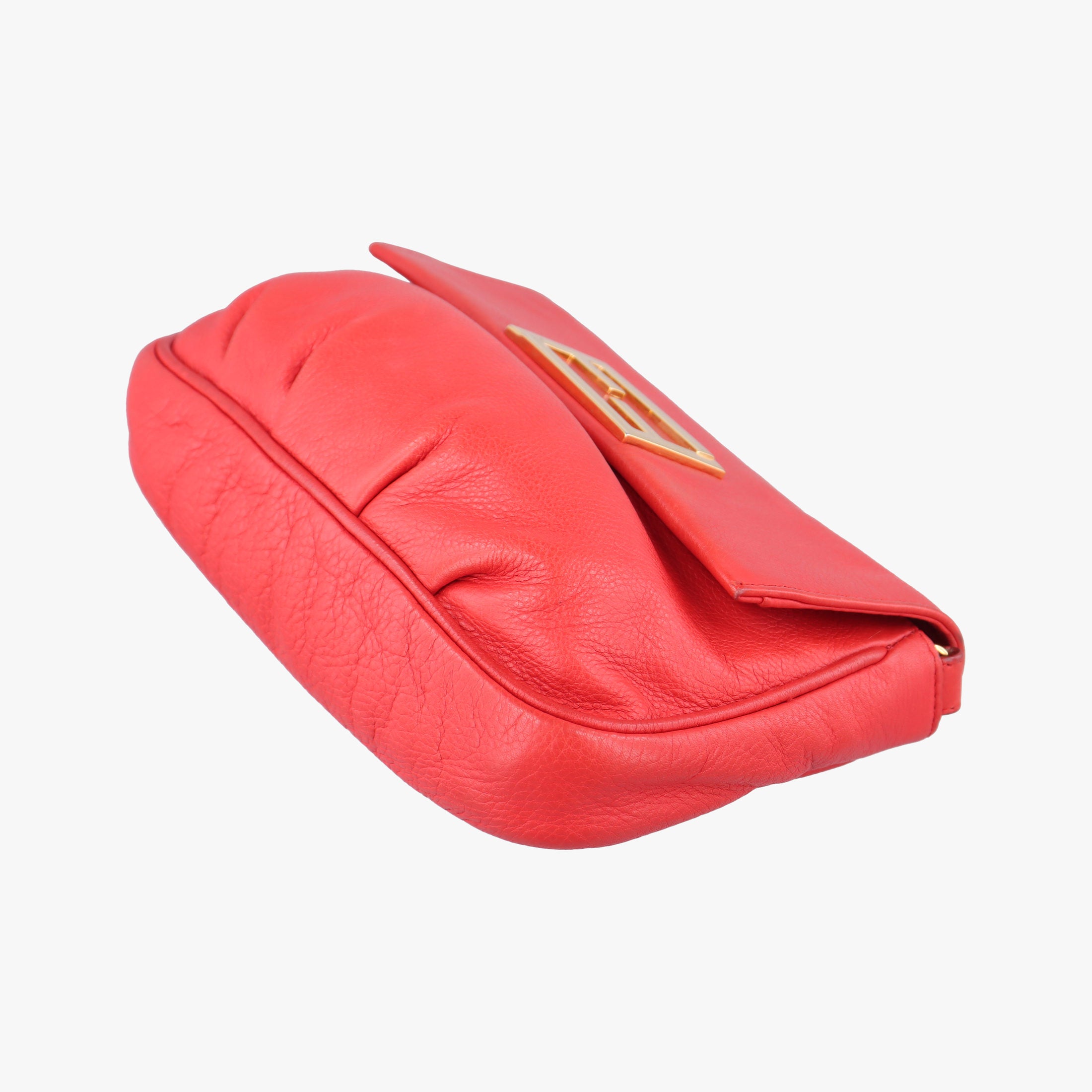 Fendista Pochette Red Leather 8M0276 8M0276-ANG-128-2566フェンディスタ ポシェット レッド レザー 8M0276 8M0276-ANG-128-2566