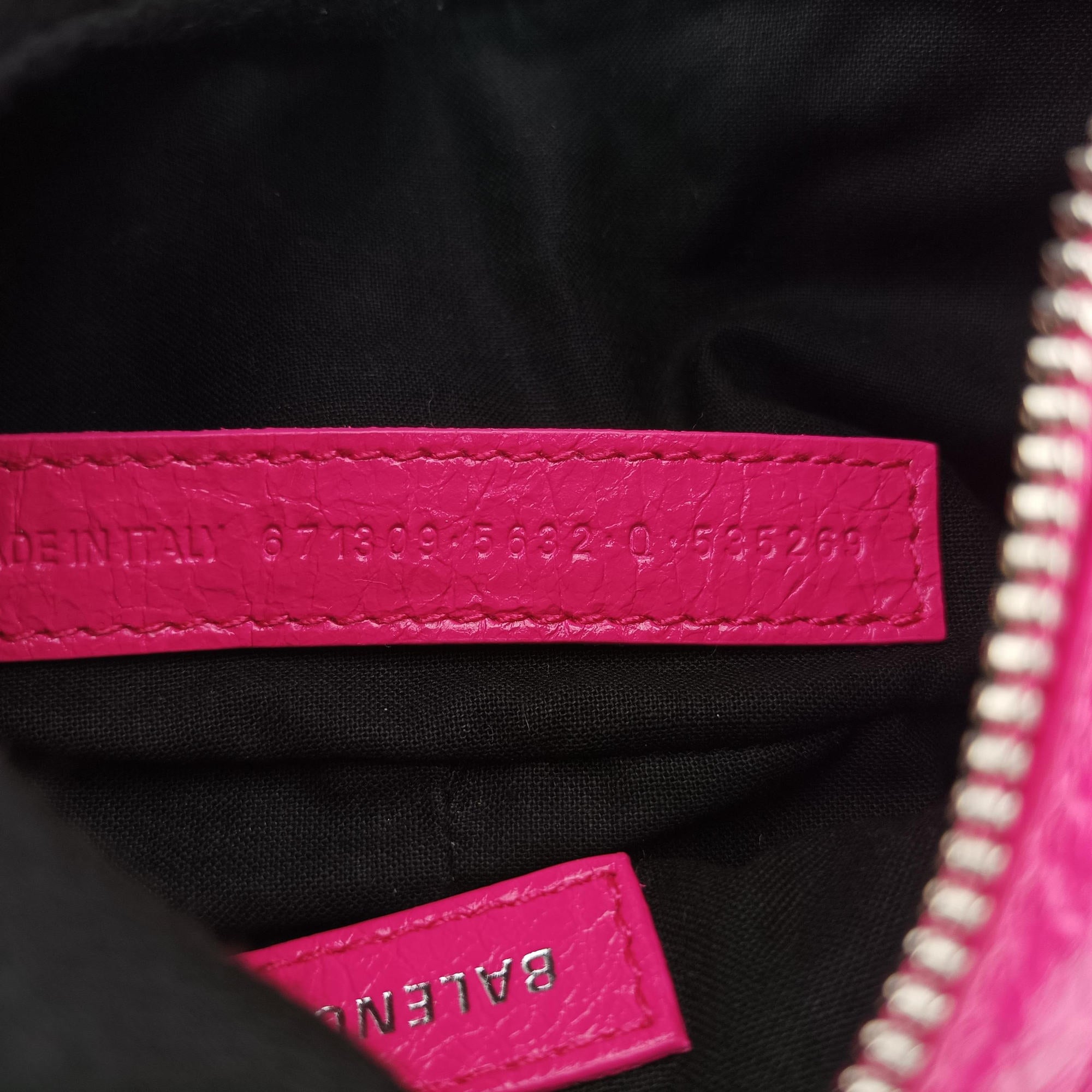 Le Cagole Pink lambskin 671309.5632.Q.535269ルカゴール ピンク ラムスキン 671309.5632.Q.535269