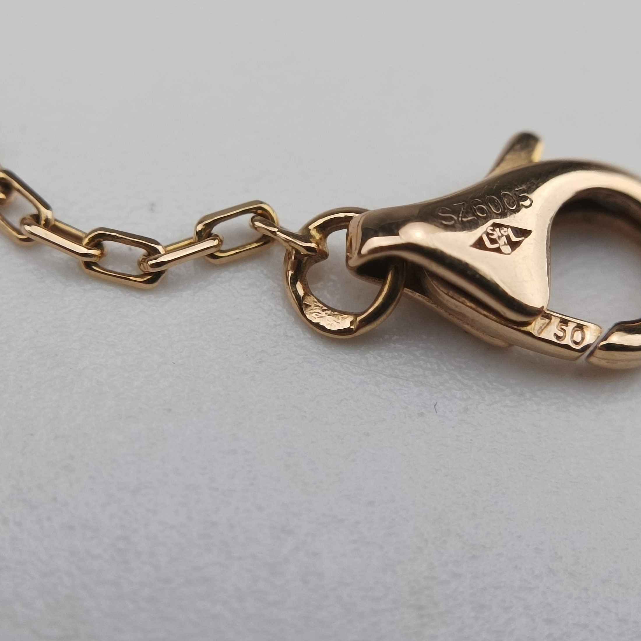 Logo Double C de Cartier Rose golden AU750 B6038000 SZ6005ロゴドゥーブルC ドゥ カルティエ ローズゴールド AU750 B6038000 SZ6005
