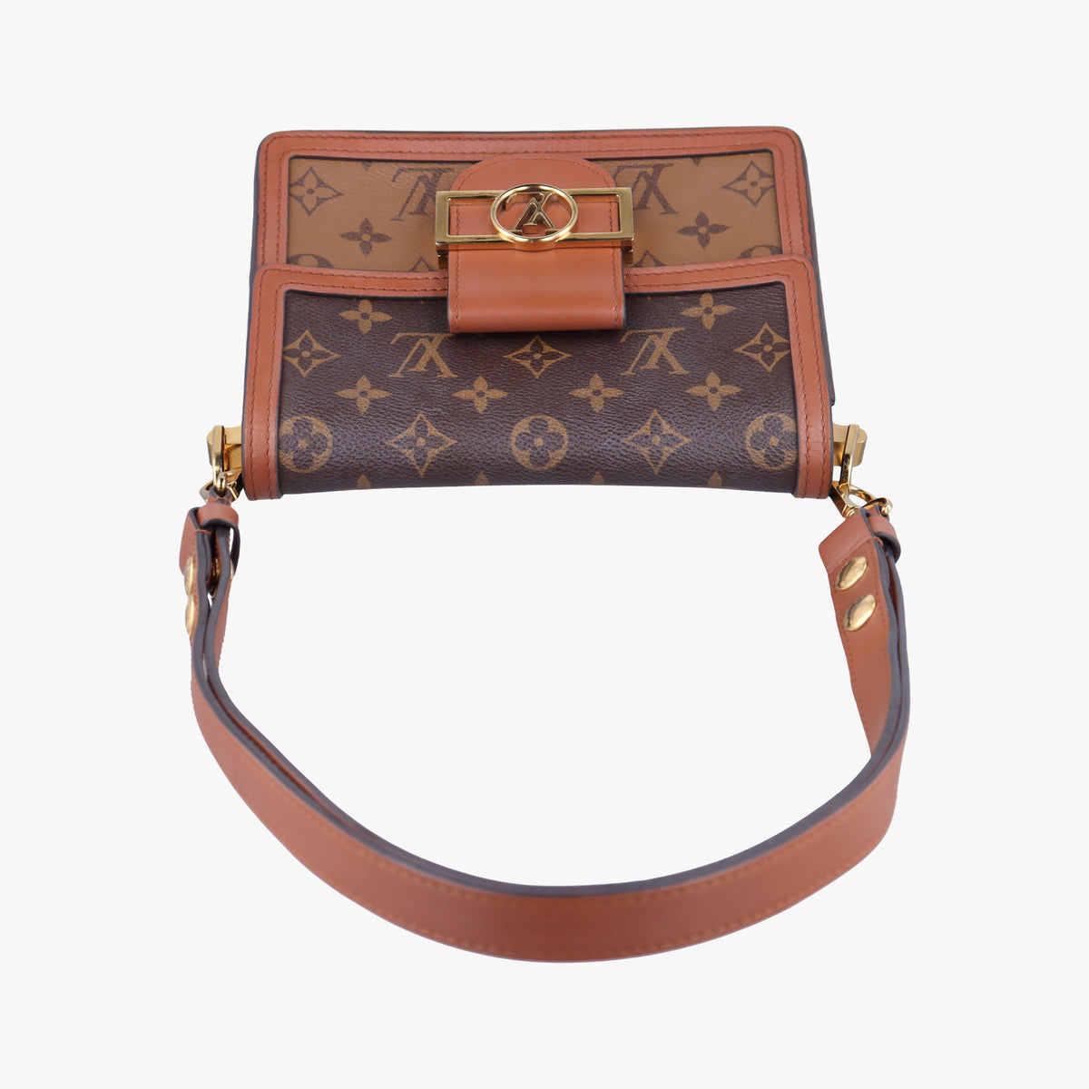 Dauphine Mini Brown Monogram Reverse M44580 IC ChipドーフィーヌMINI モノグラム/ブラウン モノグラム リバース M44580 ICチップ