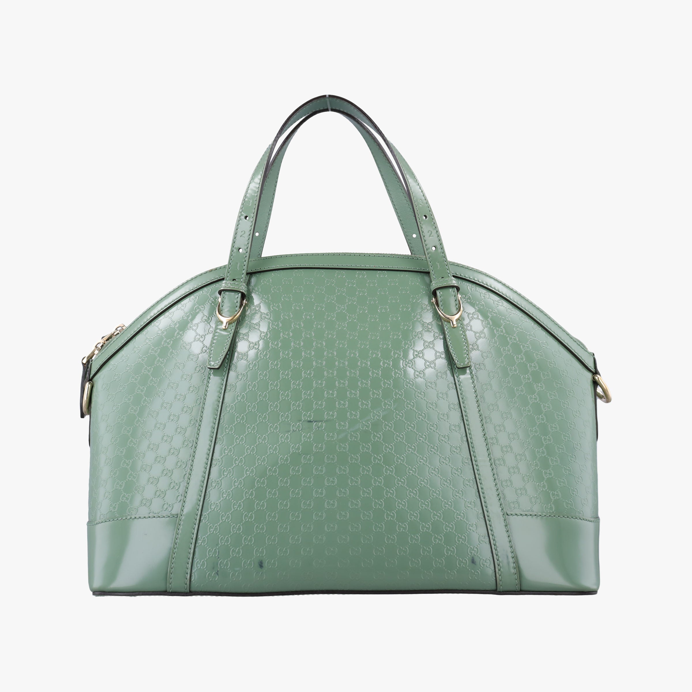 Microguccissima Green Patent Leather 309614 H015439592マイクログッチシマ グリーン パテント 309614 H015439592