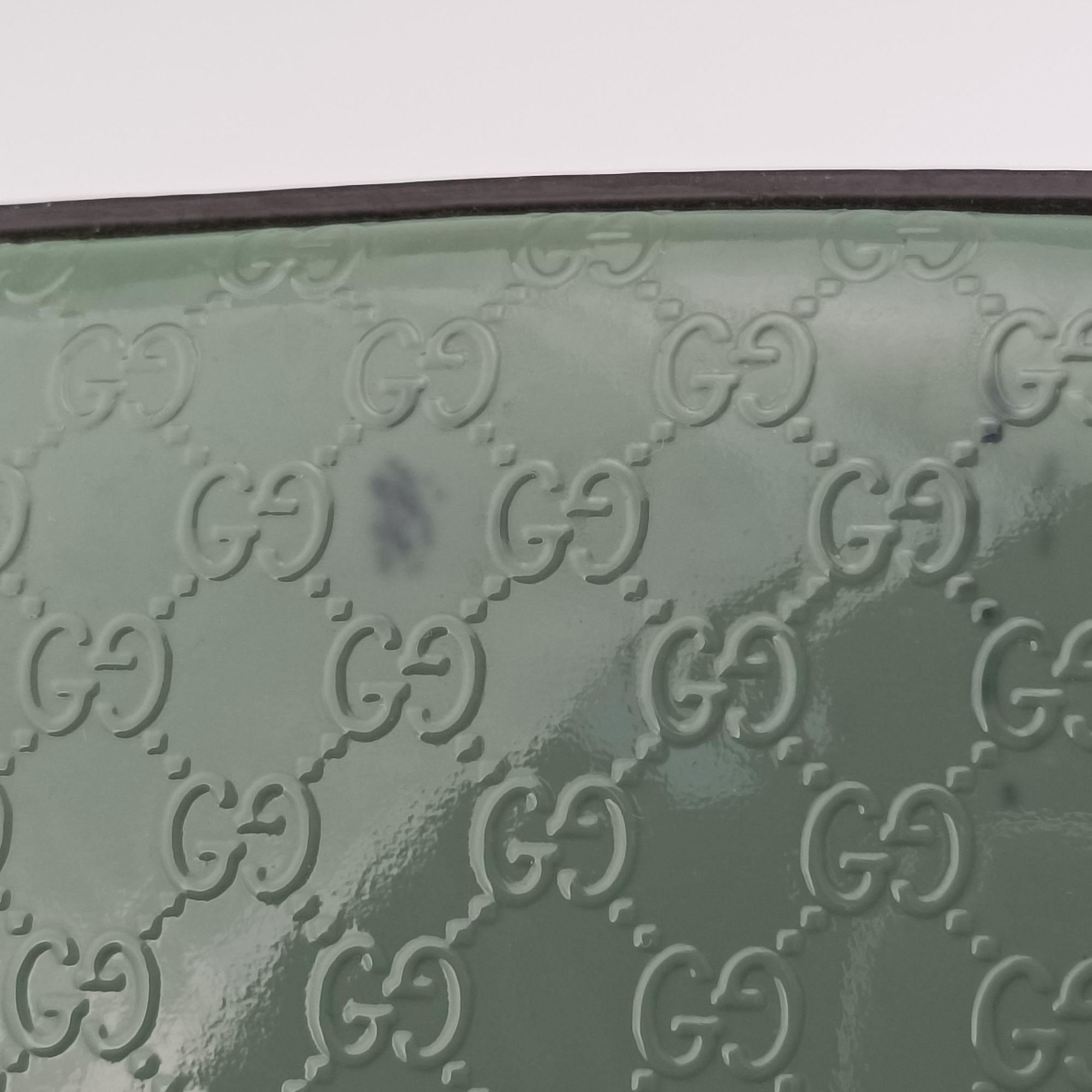 Microguccissima Green Patent Leather 309614 H015439592マイクログッチシマ グリーン パテント 309614 H015439592