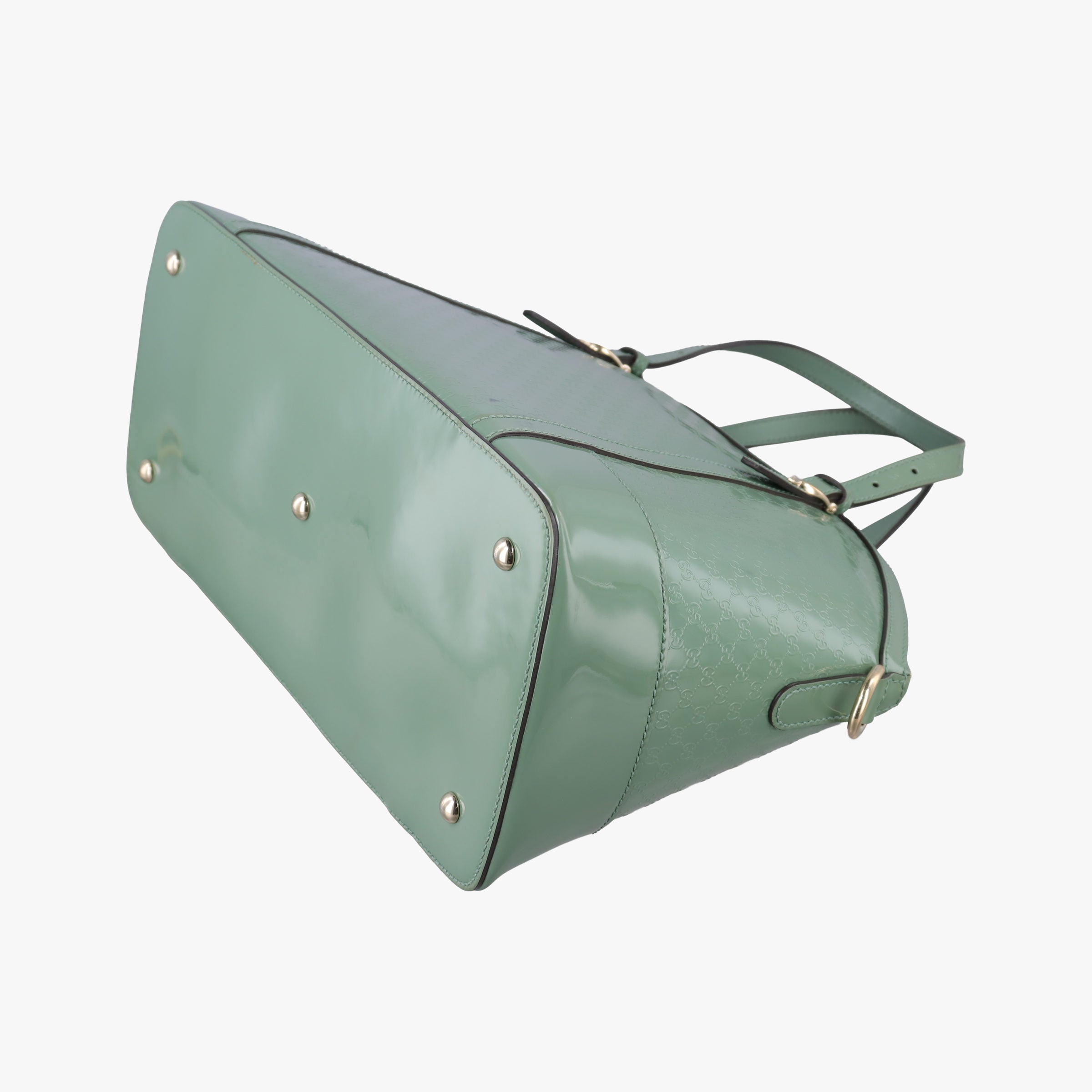 Microguccissima Green Patent Leather 309614 H015439592マイクログッチシマ グリーン パテント 309614 H015439592