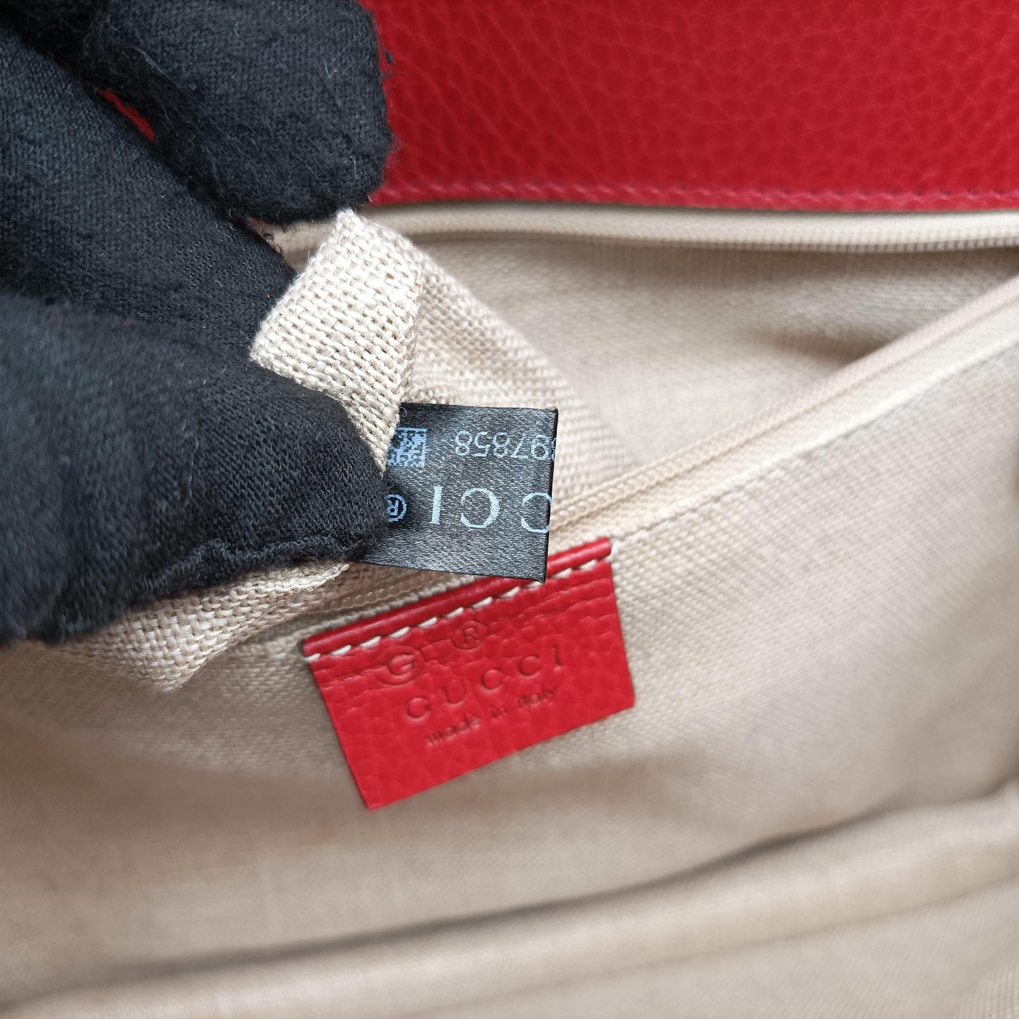 Interlocking G Red Leather 510303 A039897858インターロッキングG レッド レザー 510303 A039897858