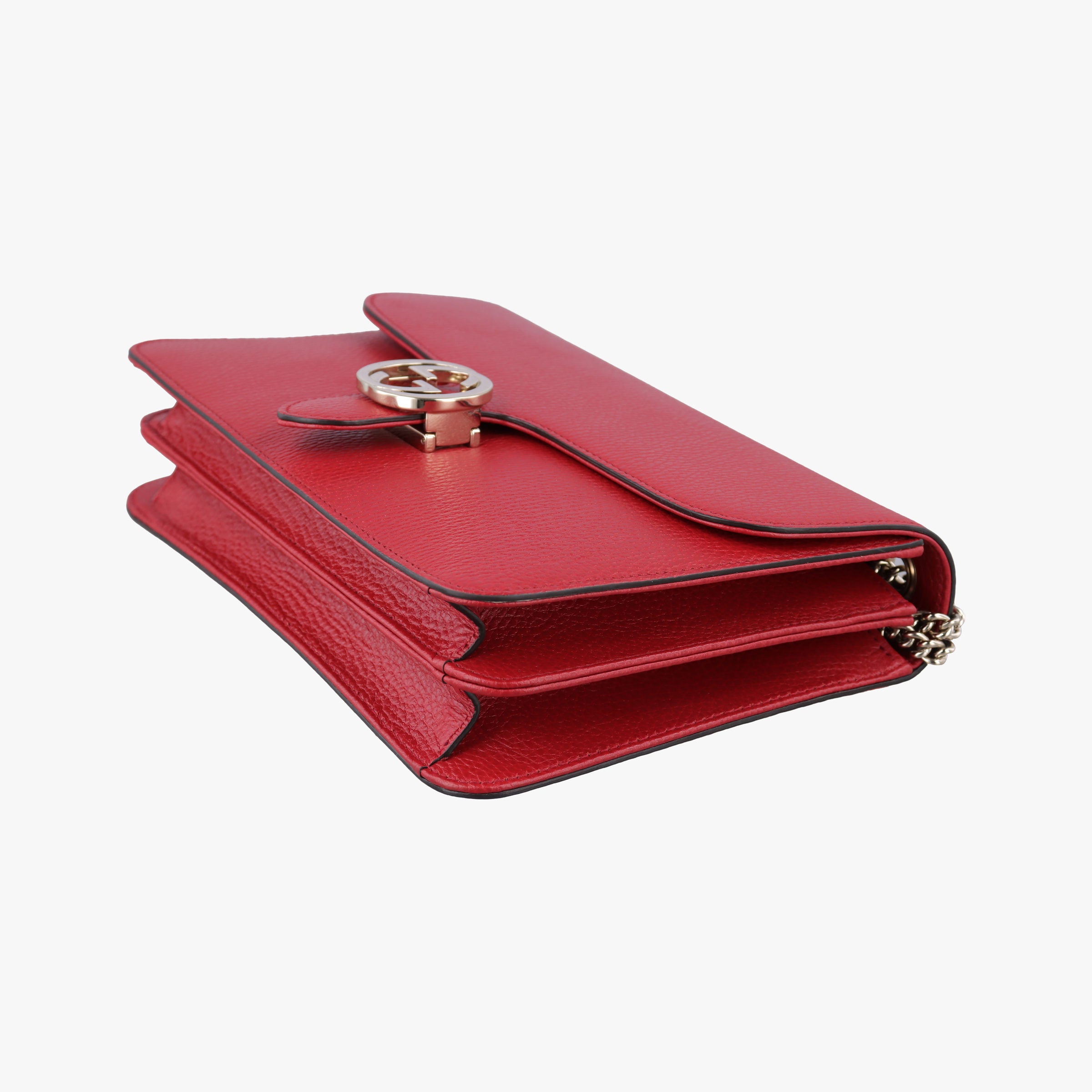 Interlocking G Red Leather 510303 A039897858インターロッキングG レッド レザー 510303 A039897858