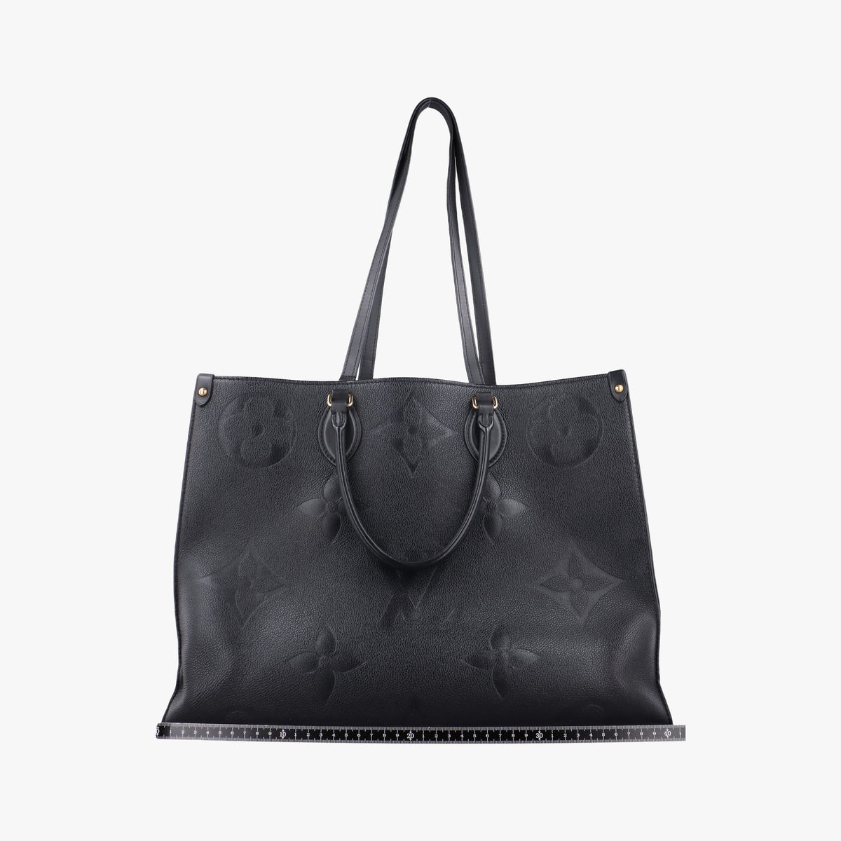 Pre-owned Louis Vuitton OnTheGo GM Noir Monogram Empreinte Giant M44925 shoulderbag | stylenewstar