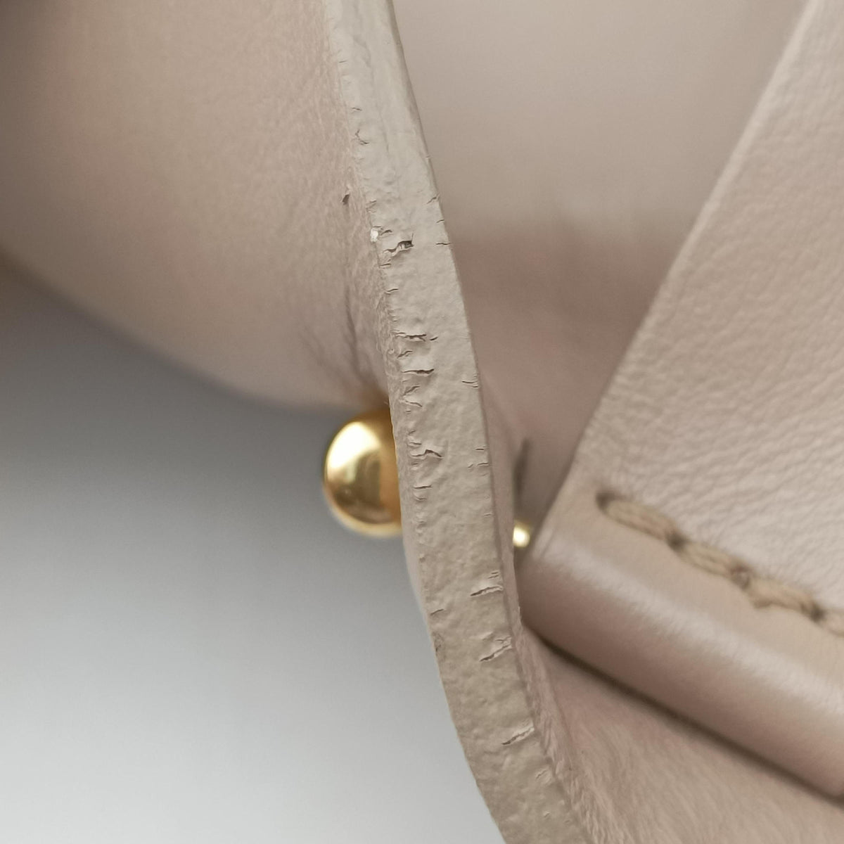 Pre-owned Chloe DREW Pink×Gold Leather shoulderbag | stylenewstar