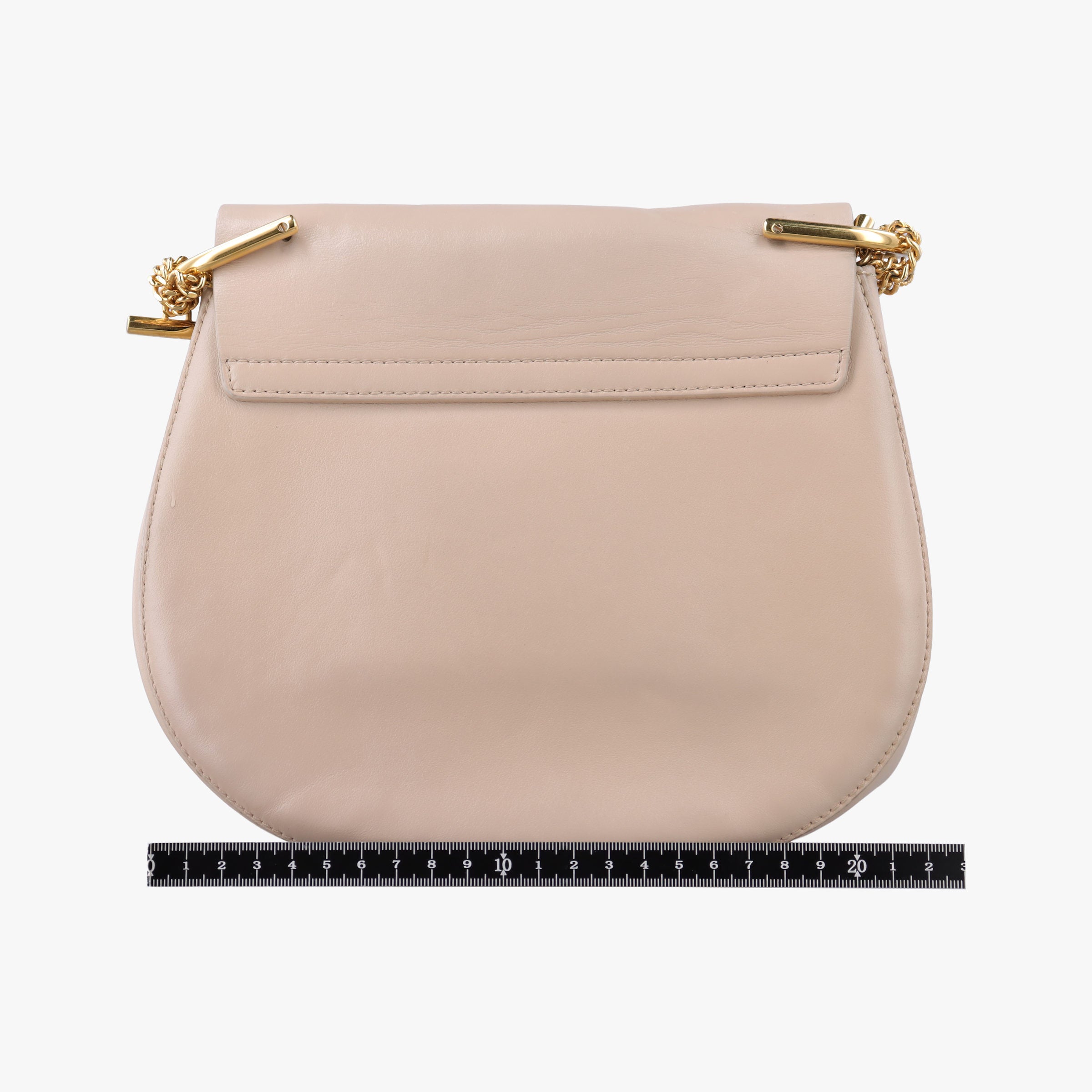 Pre-owned Chloe DREW Pink×Gold Leather shoulderbag | stylenewstar