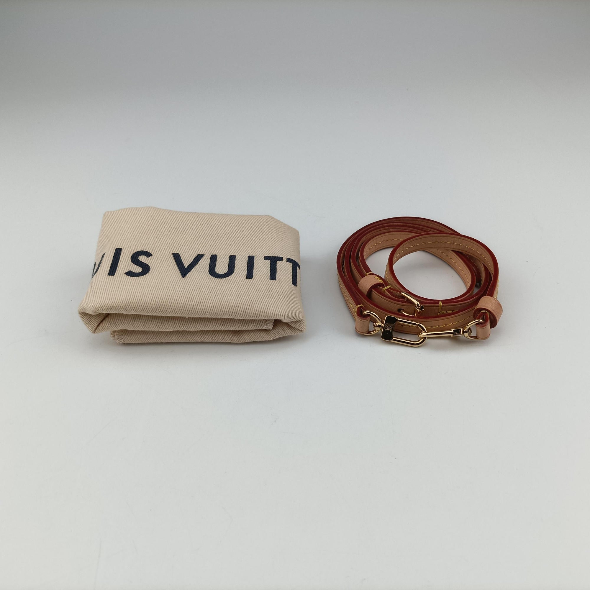 Maxi Pochette Accessoires Ivory x Brown PVC-coated canvas M20920 IC Chipマキシ ポシェット アクセソワール アイボリーxブラウン PVCコーティングキャンバス M20920 ICチップ