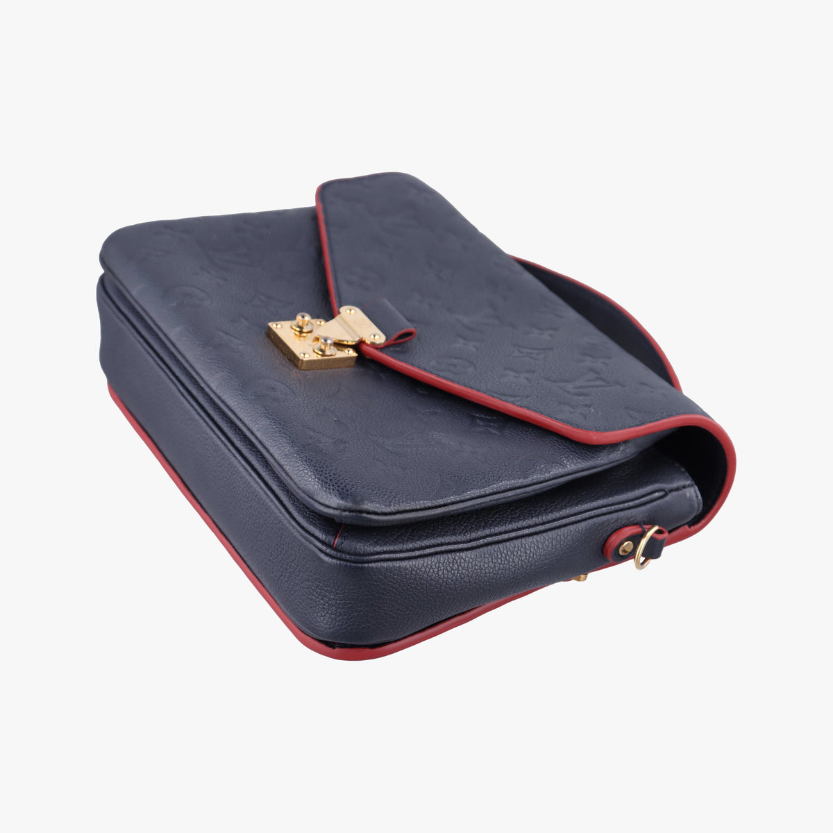 Pochette MéTIS MM Navy×Marine Rouge Monogram Empreinte M44071 AR1187ポシェットメティスMM ネイビー×マリーヌルージュ モノグラム アンプラント M44071 AR1187