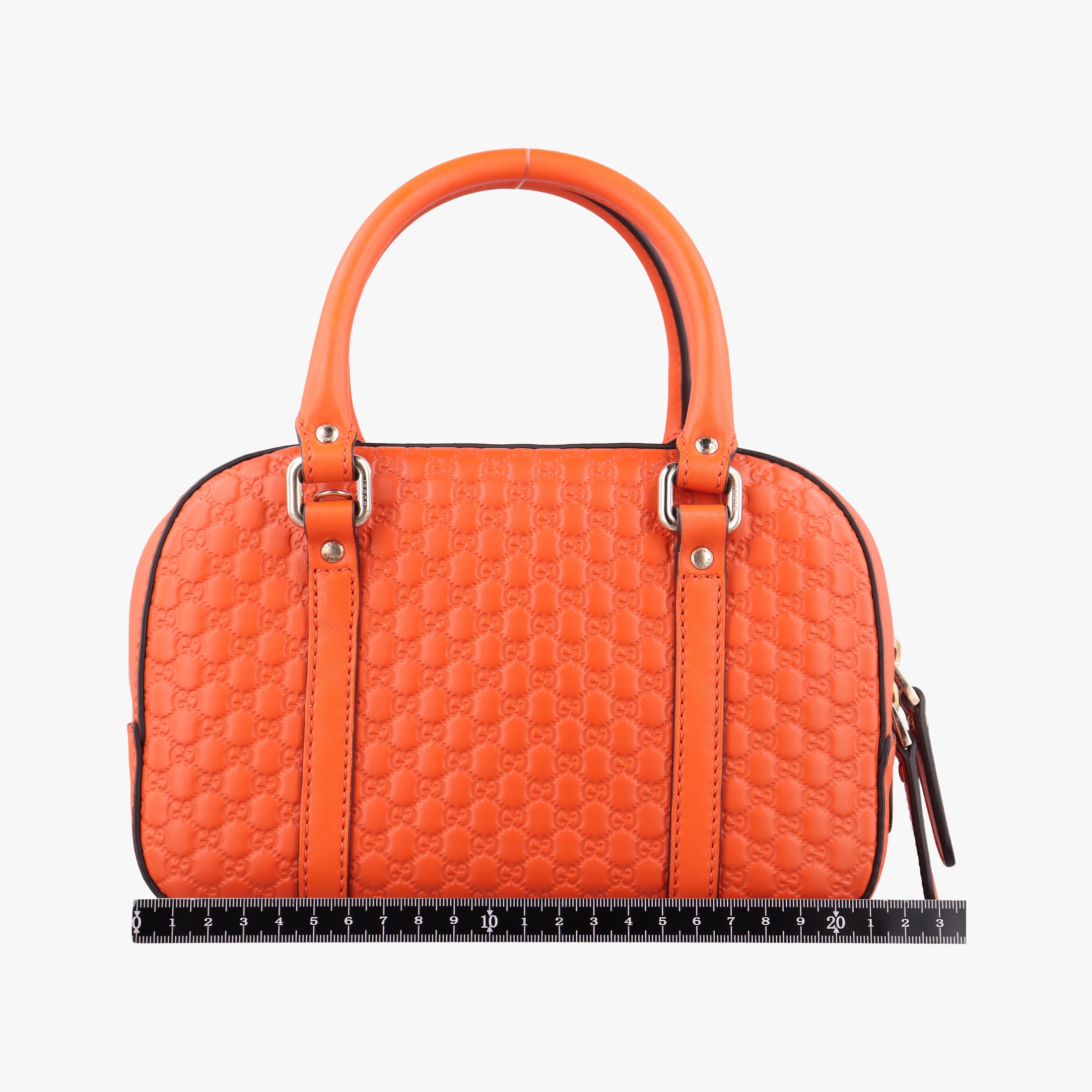 Microguccissima Orange Leather 510289 C024541187マイクログッチシマ オレンジ レザー 510289 C024541187