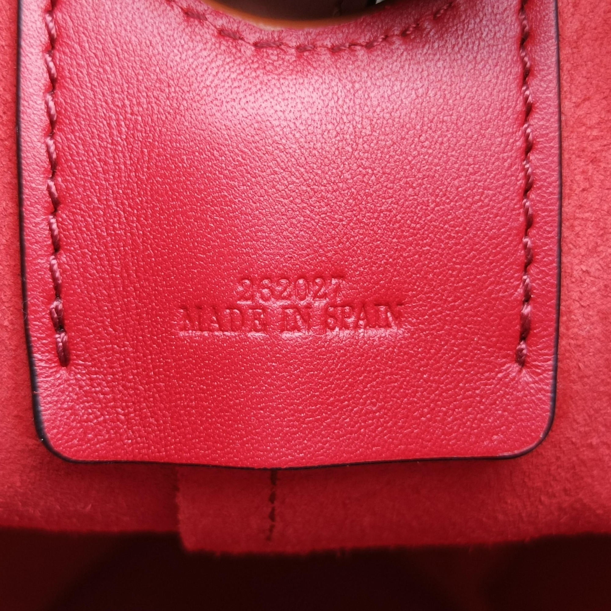 balloon Red x Brown leather 262027バルーン レッド x ブラウン レザー 262027