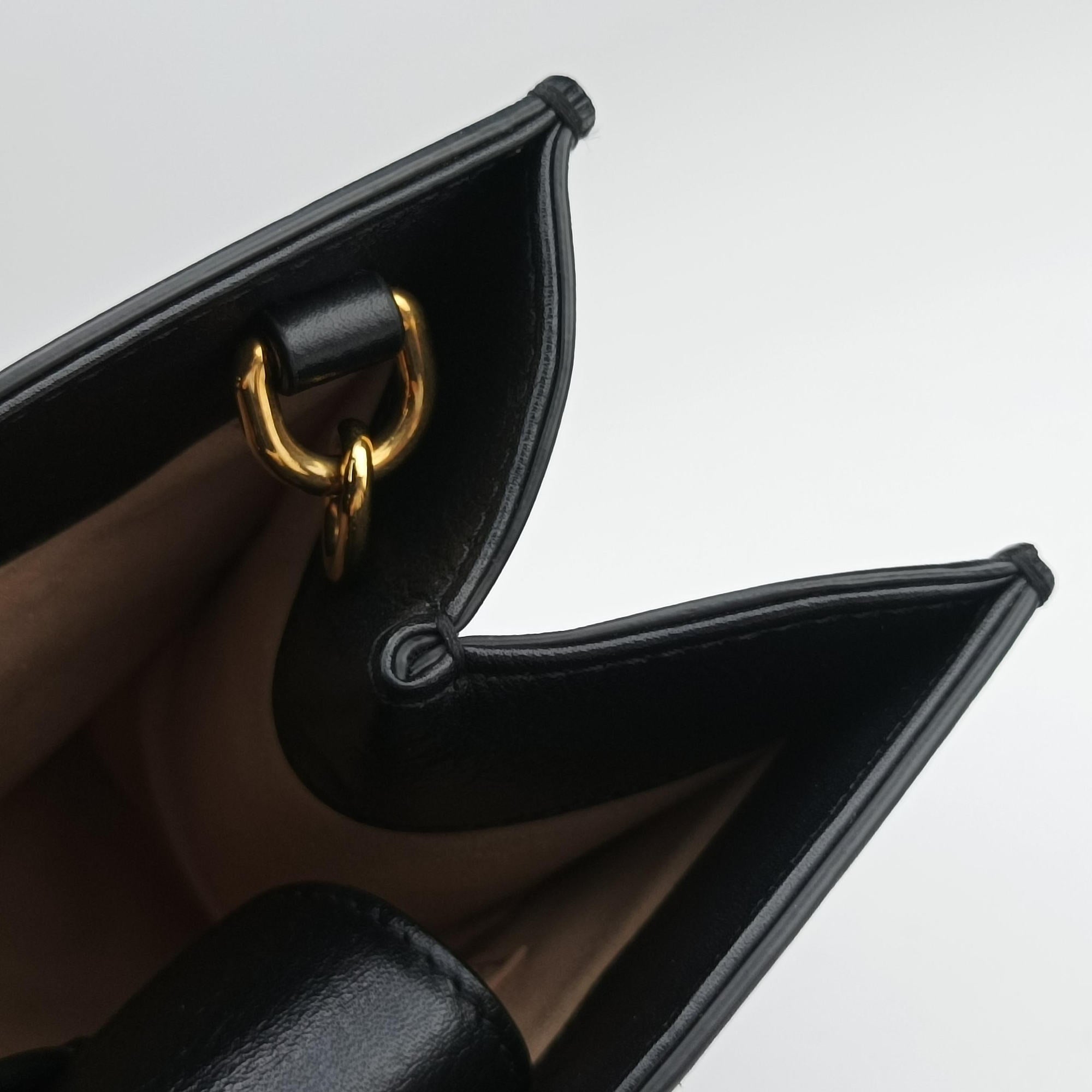 Bamboo Black Leather 660195 H035330558バンブー ブラック レザー 660195 H035330558
