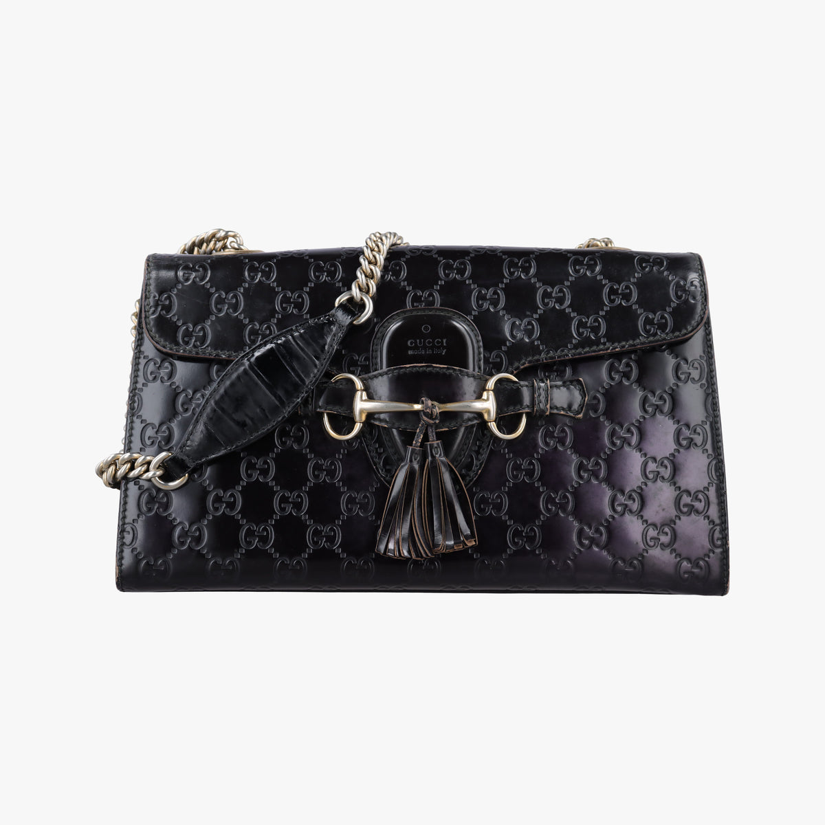 Emily Purple Patent Leather 295402 I105046868エミリー パープル パテント 295402 I105046868