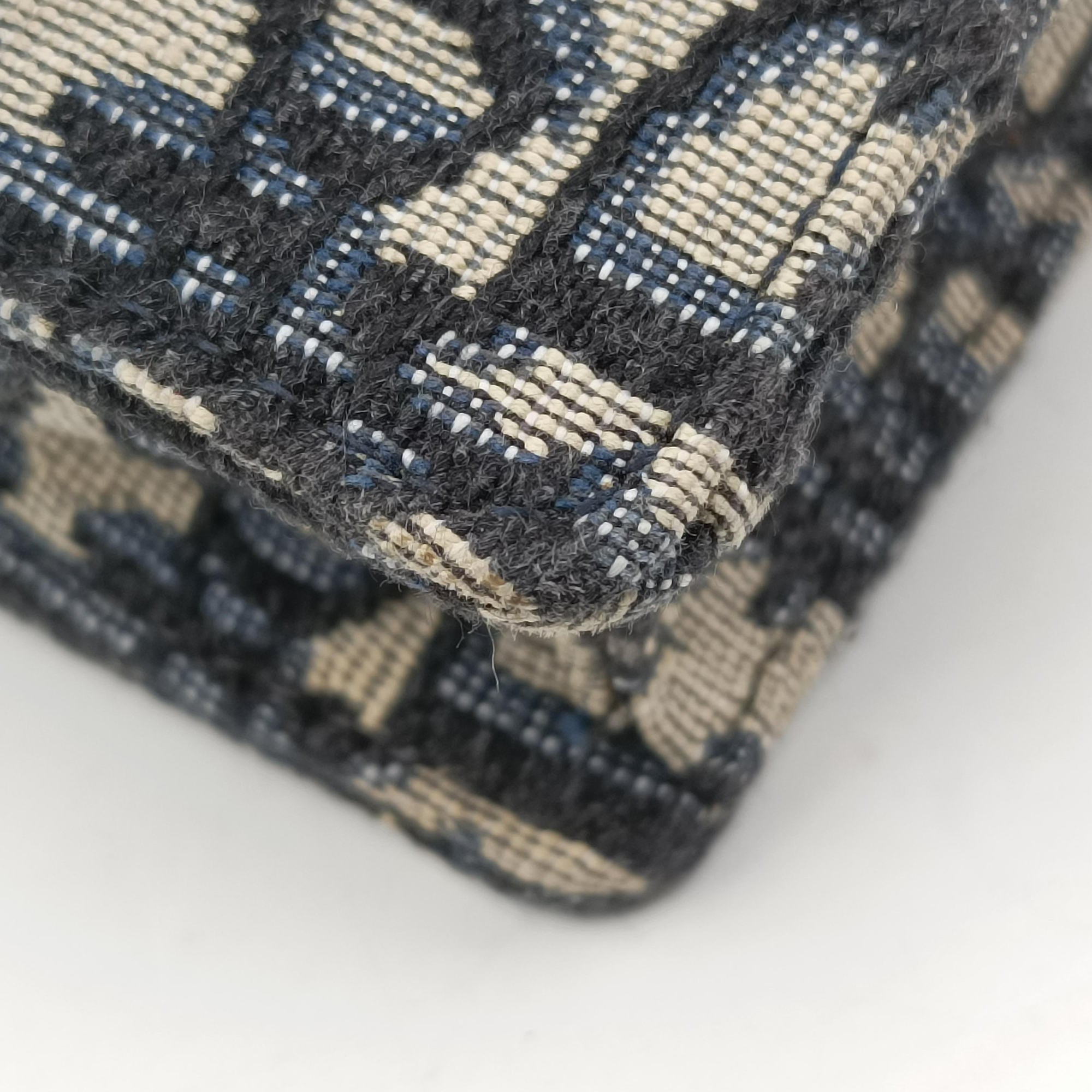 Saddle Navy jacquard×Leather 12-MA-0149サドル ネイビー ジャガード×レザー 12-MA-0149