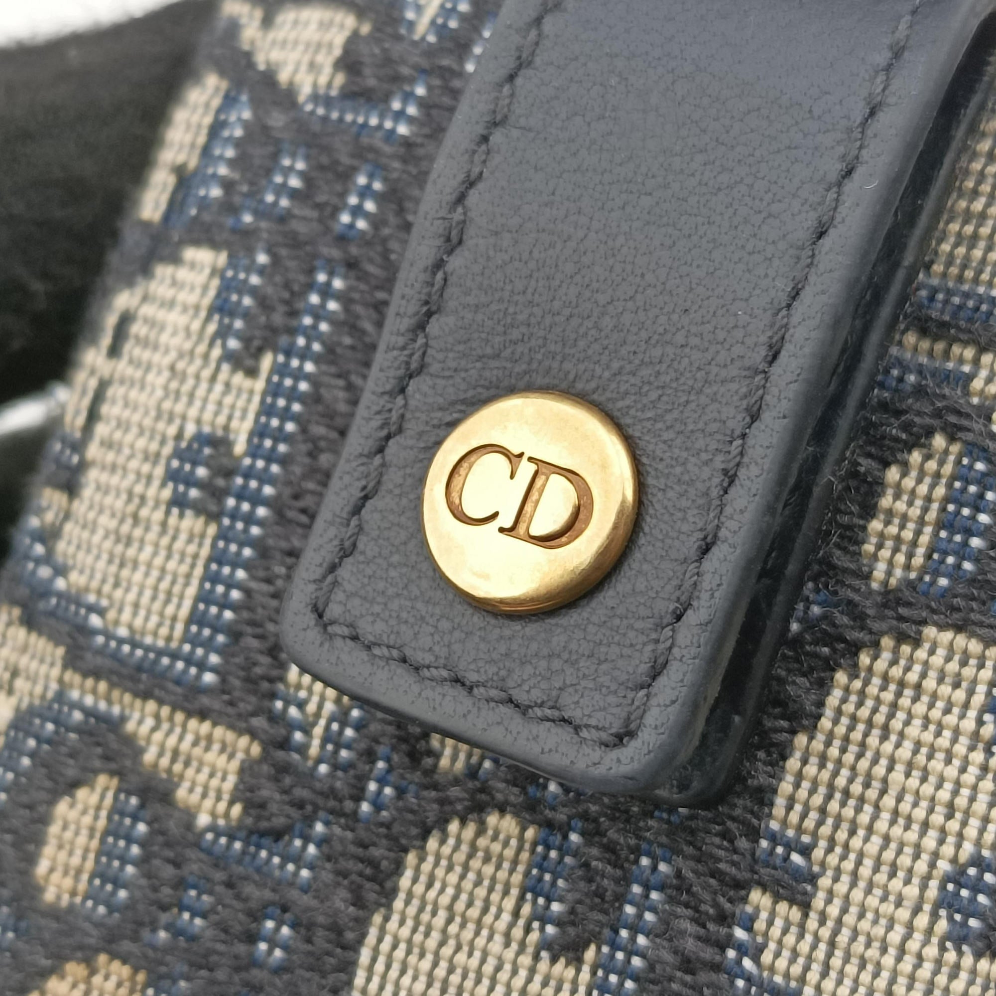 Saddle Navy jacquard×Leather 12-MA-0149サドル ネイビー ジャガード×レザー 12-MA-0149