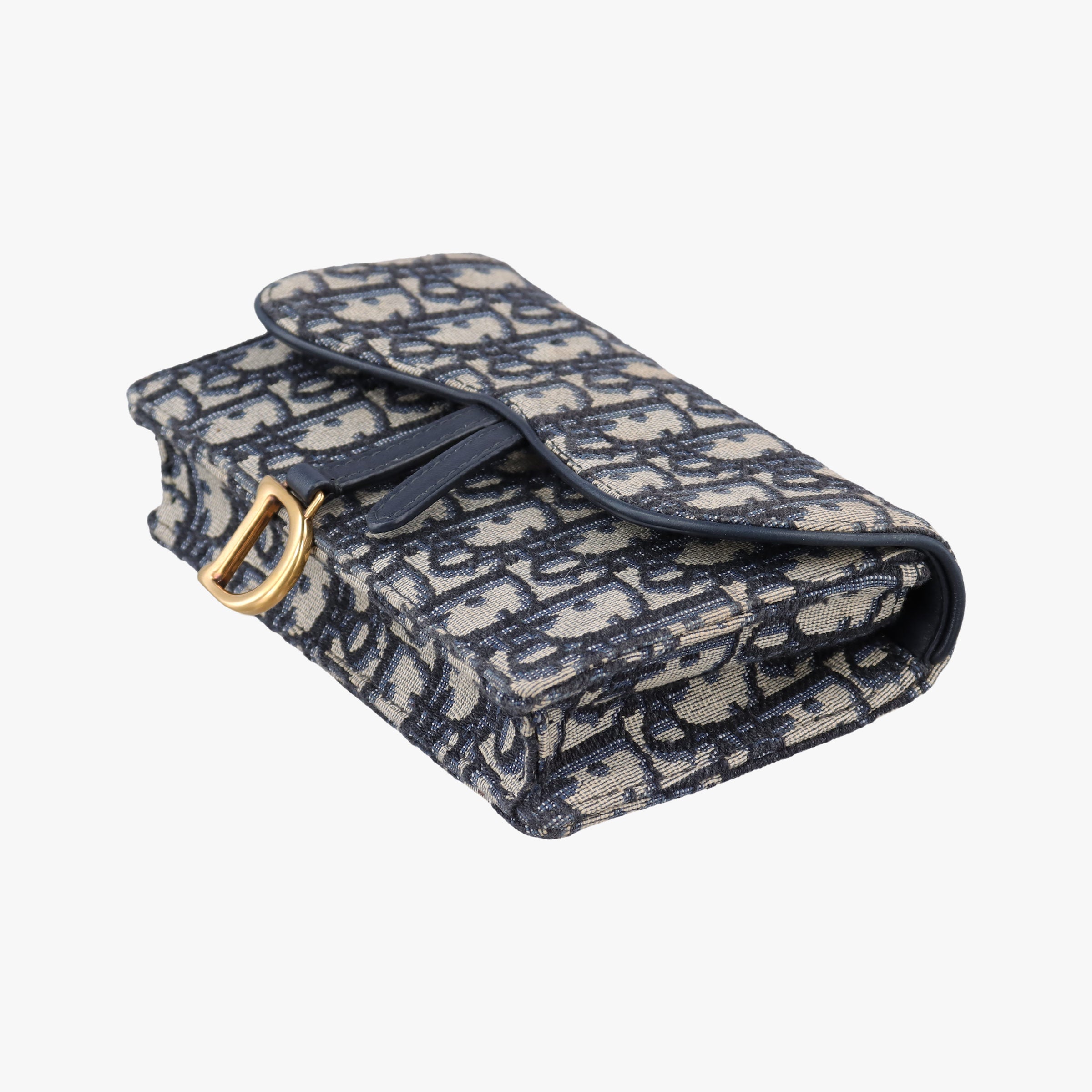 Saddle Navy jacquard×Leather 12-MA-0149サドル ネイビー ジャガード×レザー 12-MA-0149