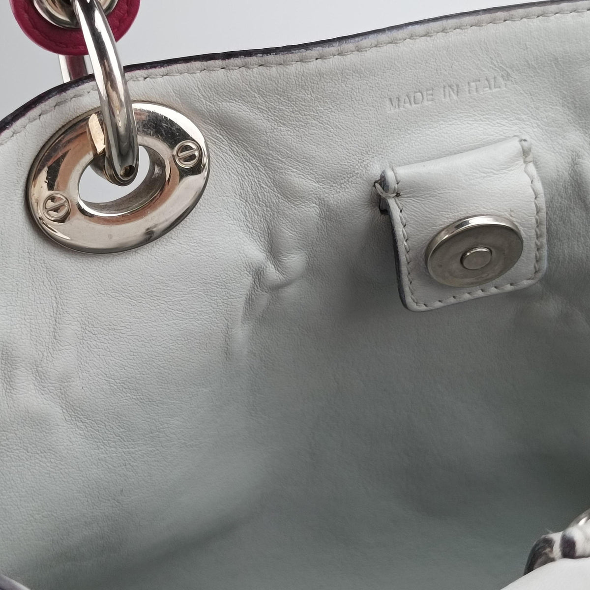 Diorissimo Rose Leather 09-MA-0134ディオリッシモ ローズ レッド レザー 09-MA-0134