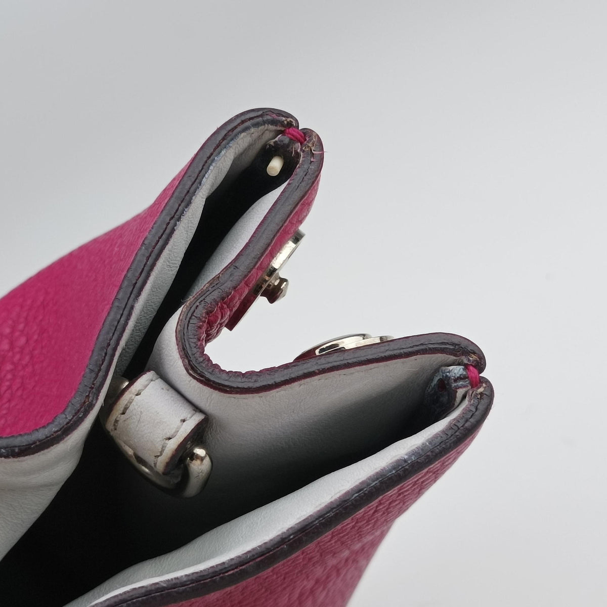 Diorissimo Rose Leather 09-MA-0134ディオリッシモ ローズ レッド レザー 09-MA-0134