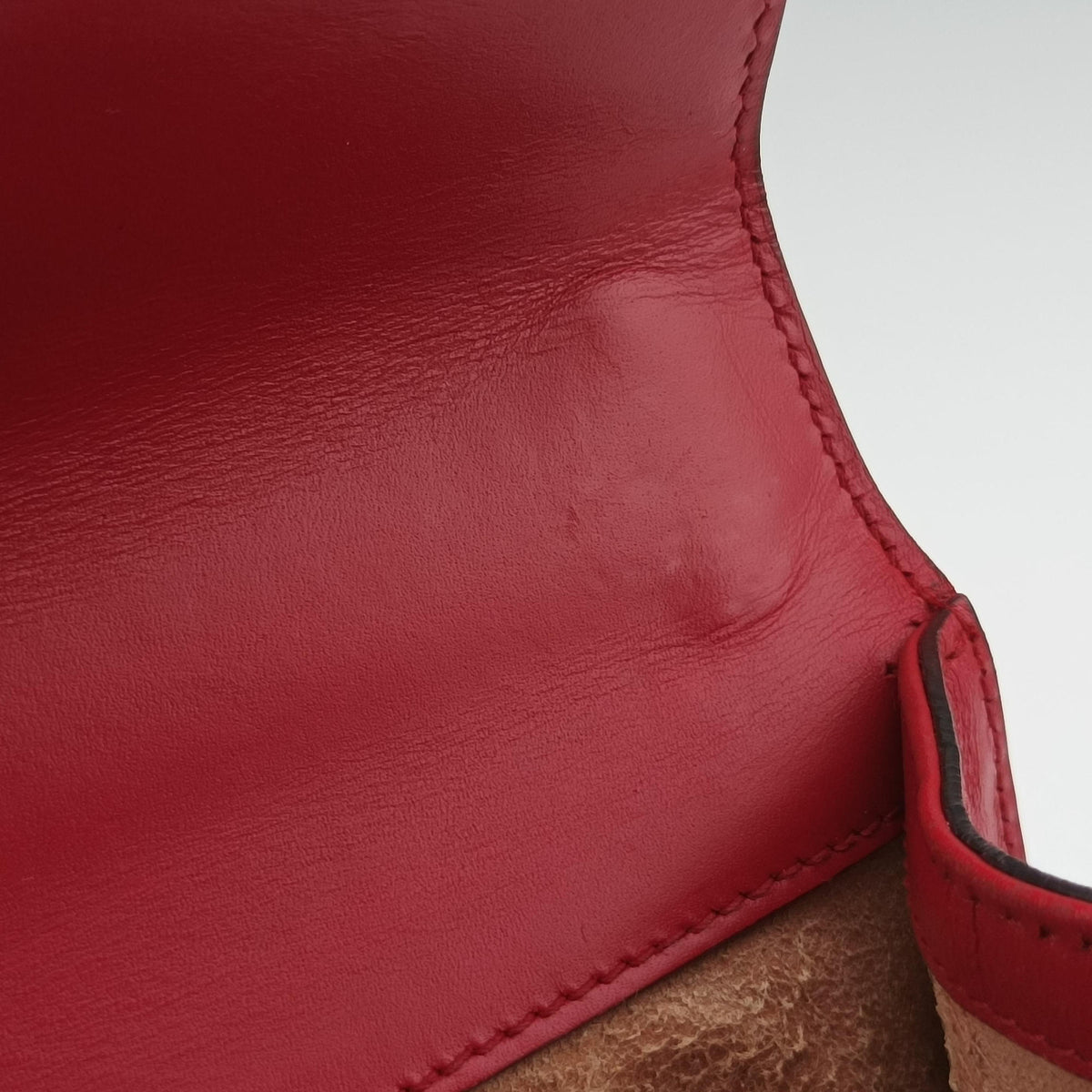 Padlock Red Leather 409487 D019780442パドロック レッド レザー 409487 D019780442