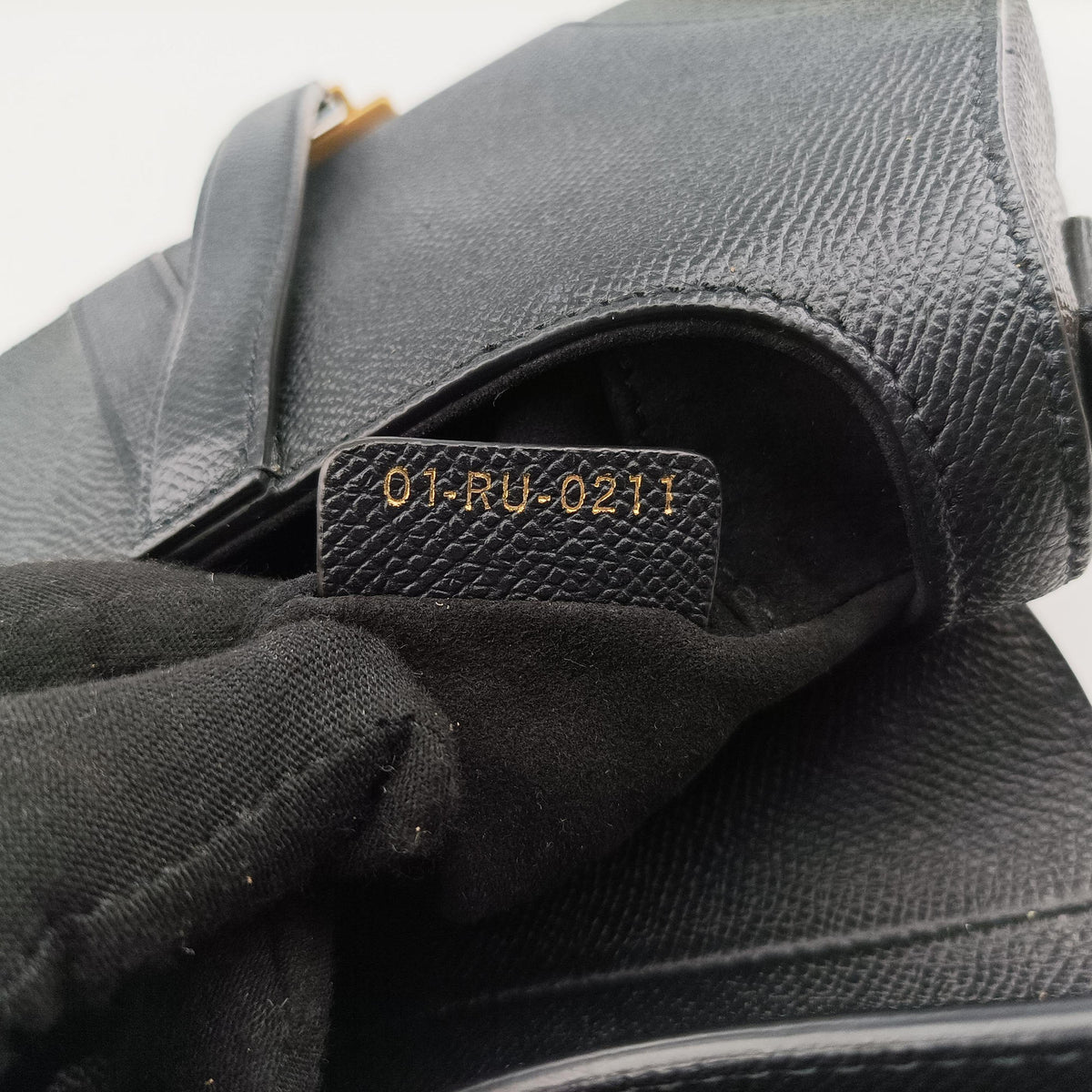 Vintage Christian Dior saddle Black leather shoulderbag | stylenewstar