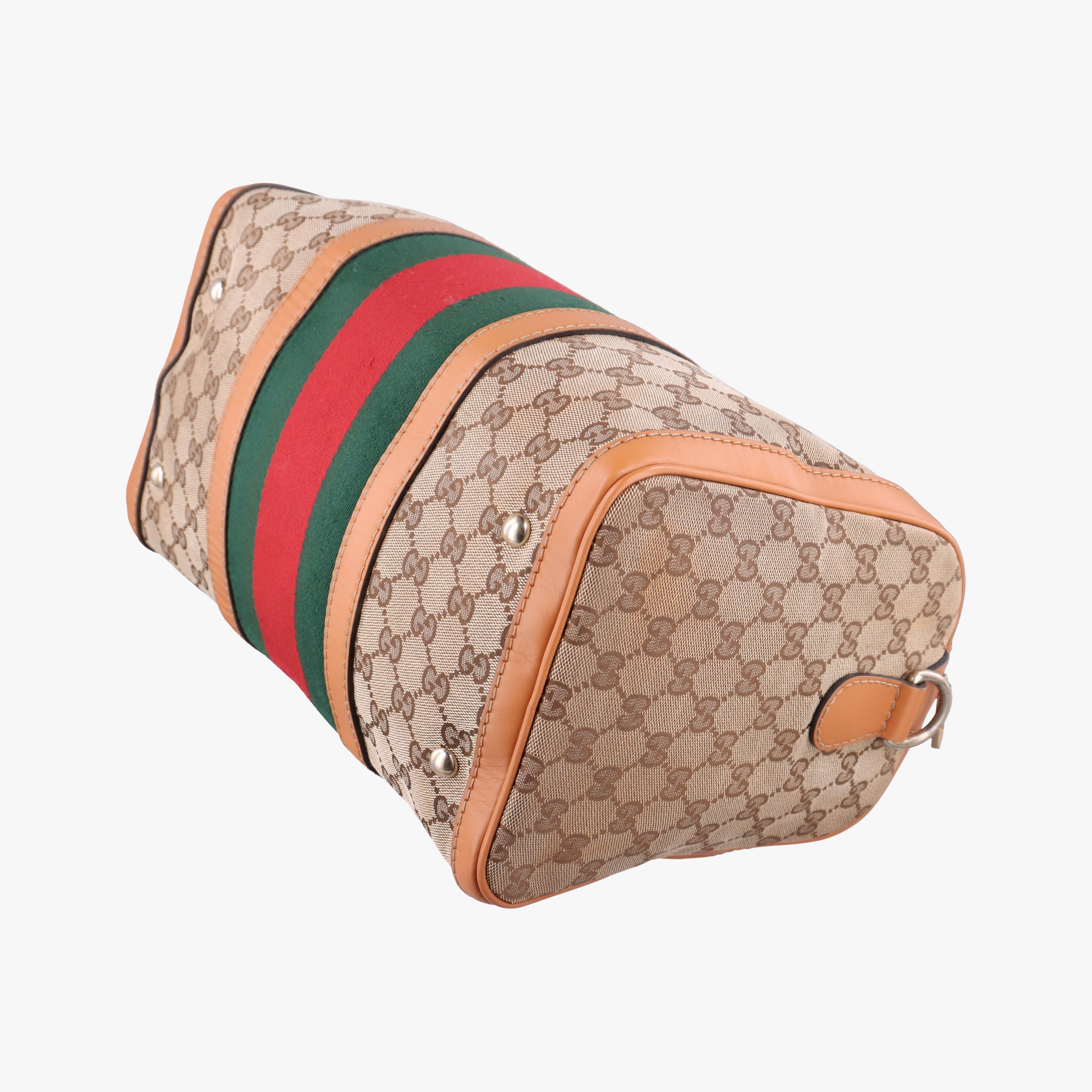 Secondhand Gucci Sherry Line Multicolour canvas×leather 247205 handbag | stylenewstar
