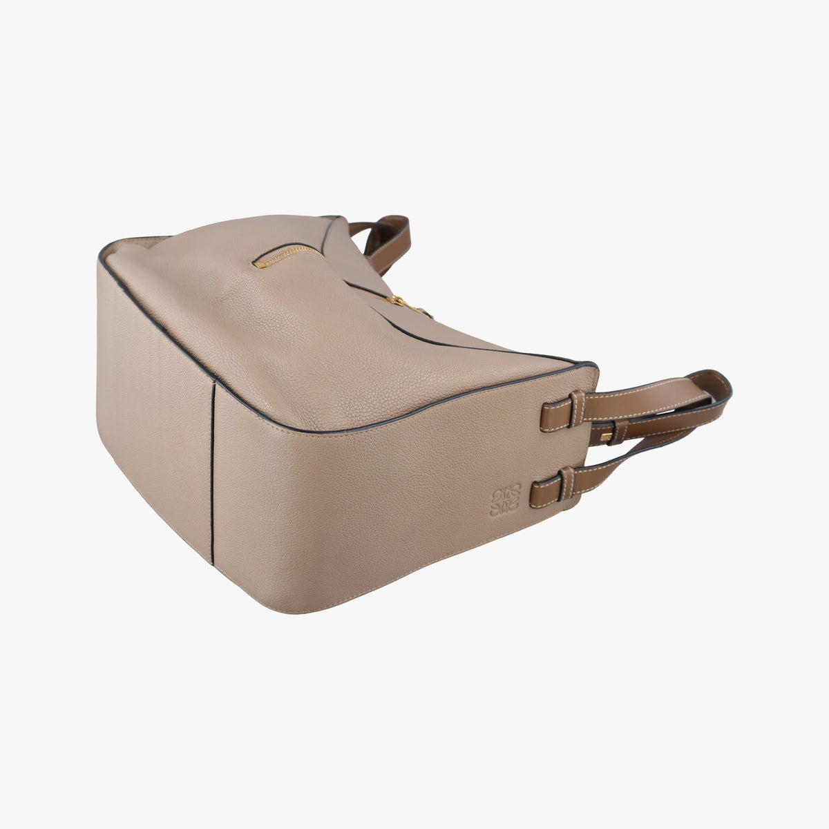 Pre-owned Loewe Hammock Camel Leather shoulderbag | stylenewstar