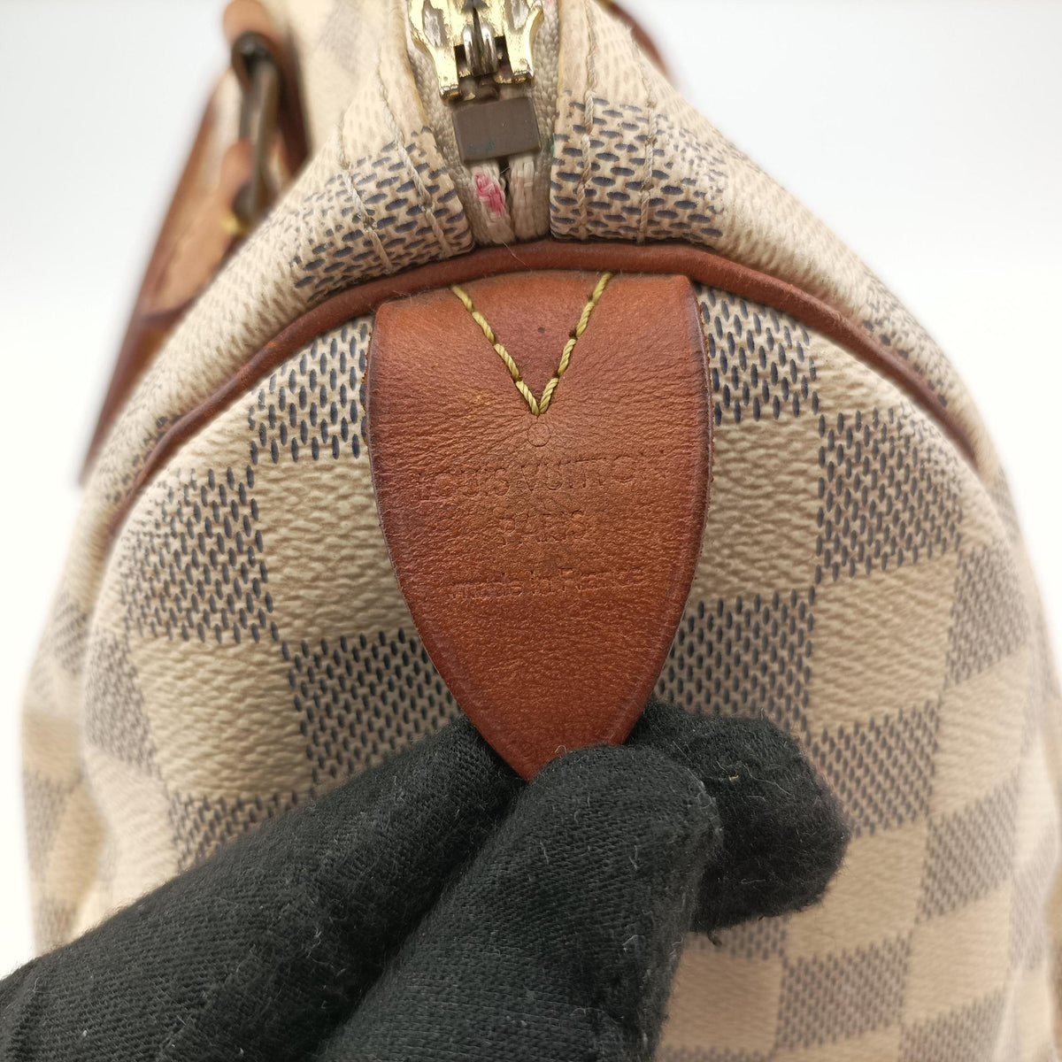 Pre-owned Louis Vuitton Speedy 30 AZUR Damier Canvas N41533 handbag | stylenewstar