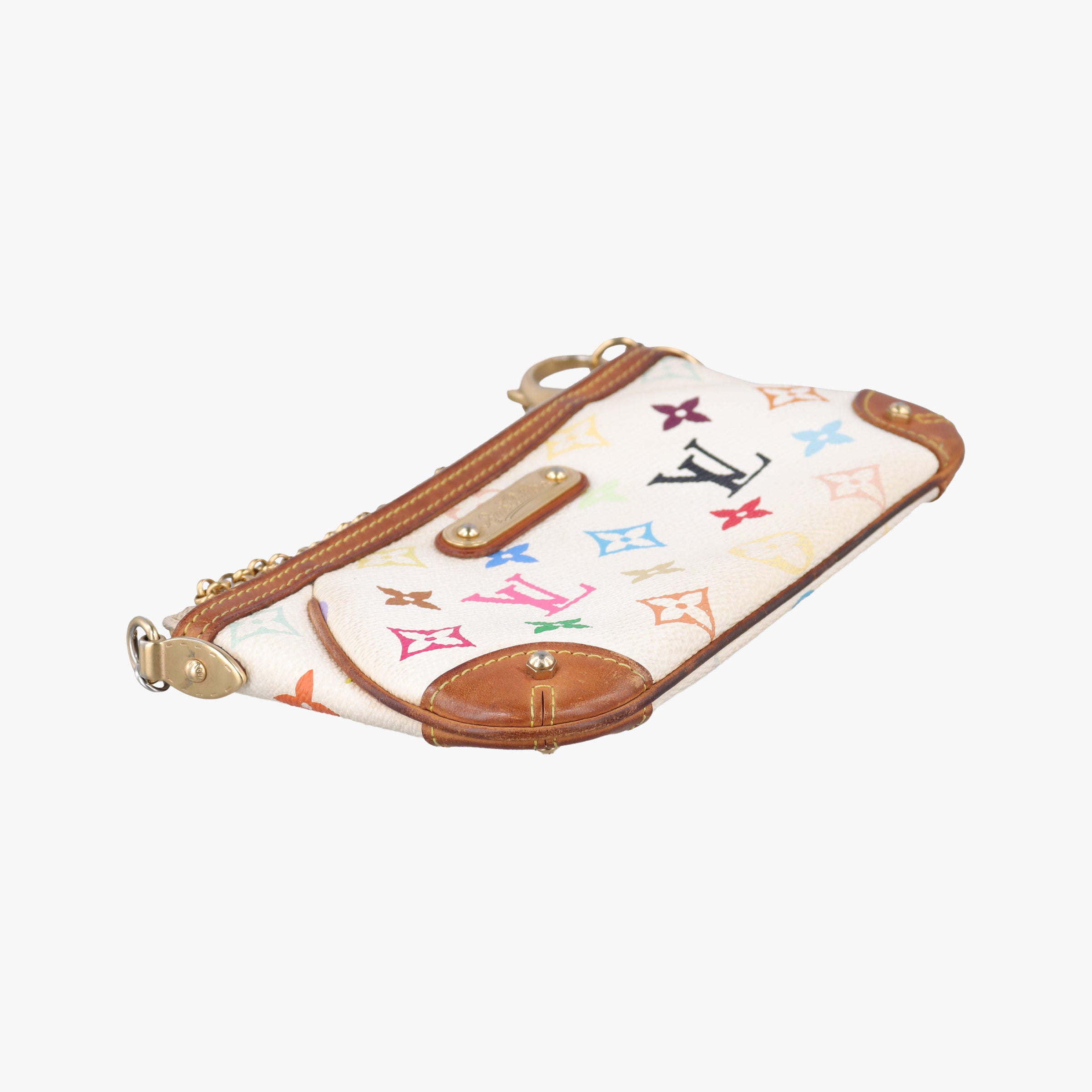Pochette Mira MM Pouch white Monogram Multicolor M60096 AA4038ポシェット ミラMM ブロン モノグラム マルチカラー M60096 AA4038