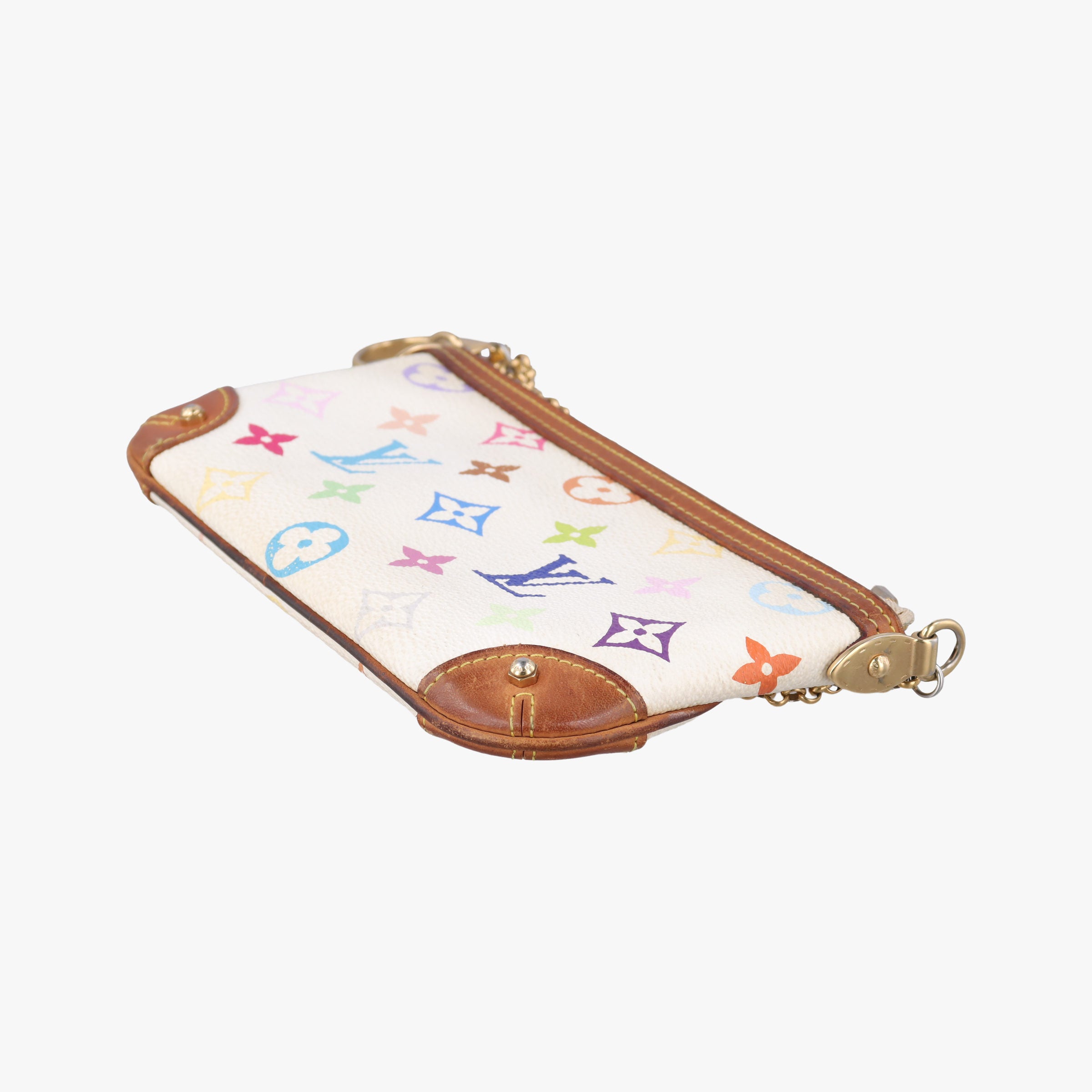 Pochette Mira MM Pouch white Monogram Multicolor M60096 AA4038ポシェット ミラMM ブロン モノグラム マルチカラー M60096 AA4038