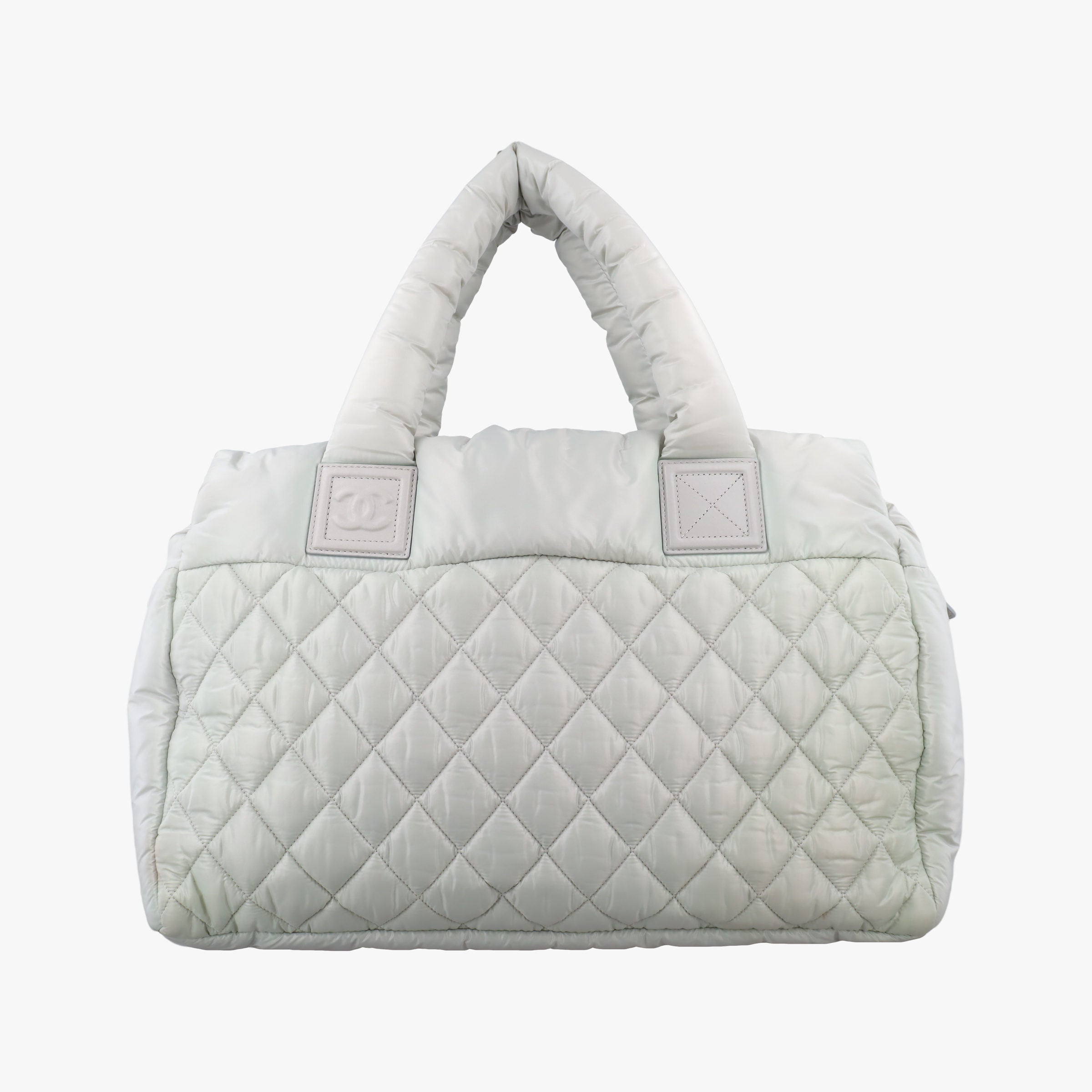 Secondhand Chanel Coco Cocoon Green nylon A48620 handbag | stylenewstar