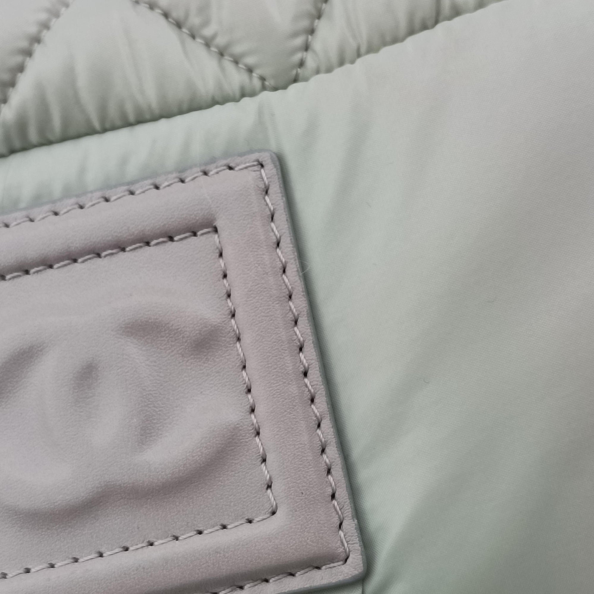 Secondhand Chanel Coco Cocoon Green nylon A48620 handbag | stylenewstar