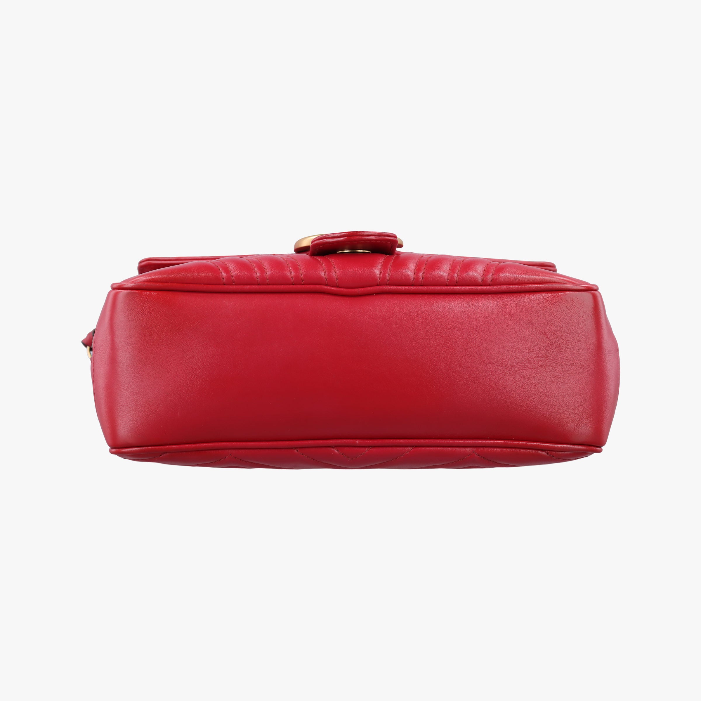 GG Marmont Red Leather 498100 A028081463GGマーモント レッド レザー 498100 A028081463