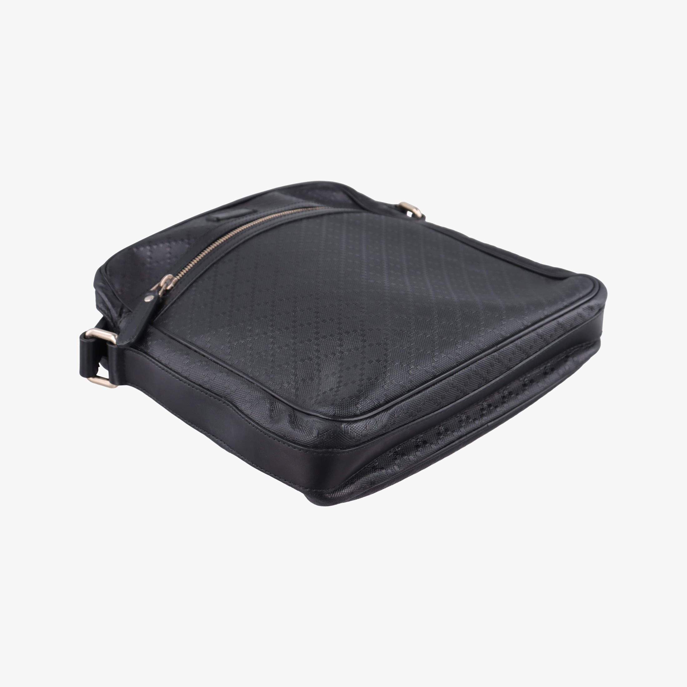 GG Imprime Messenger Black Leather 201448 B013426061GGインプリメ メッセンジャー ブラック レザー 201448 B013426061