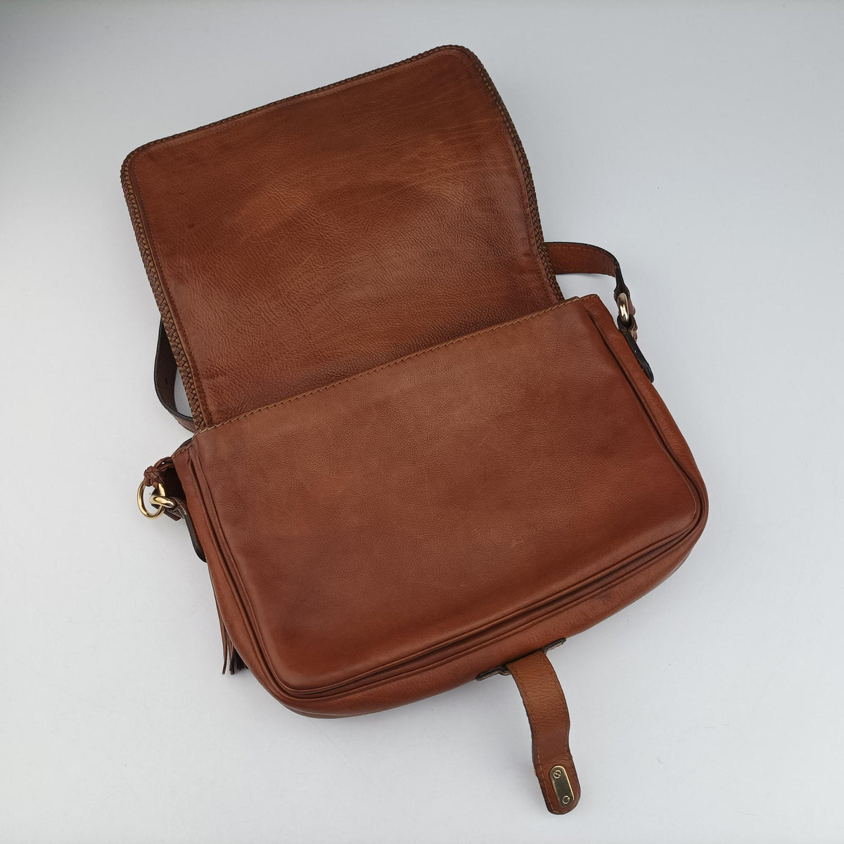 Secondhand Gucci Marrakech Messenger Beige x Brown canvas x Leather 257024 shoulderbag | stylenewstar