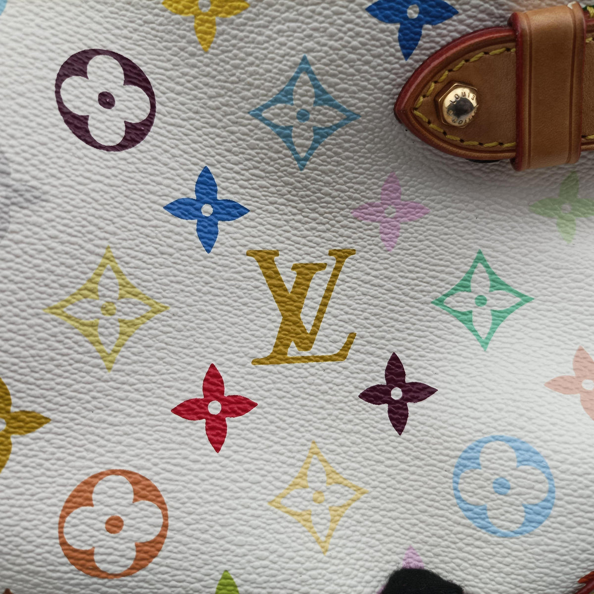 CLAUDIA white Monogram Multicolor M40193 Lot number unknownクラウディア ブロン モノグラム マルチカラー M40193 製番不明
