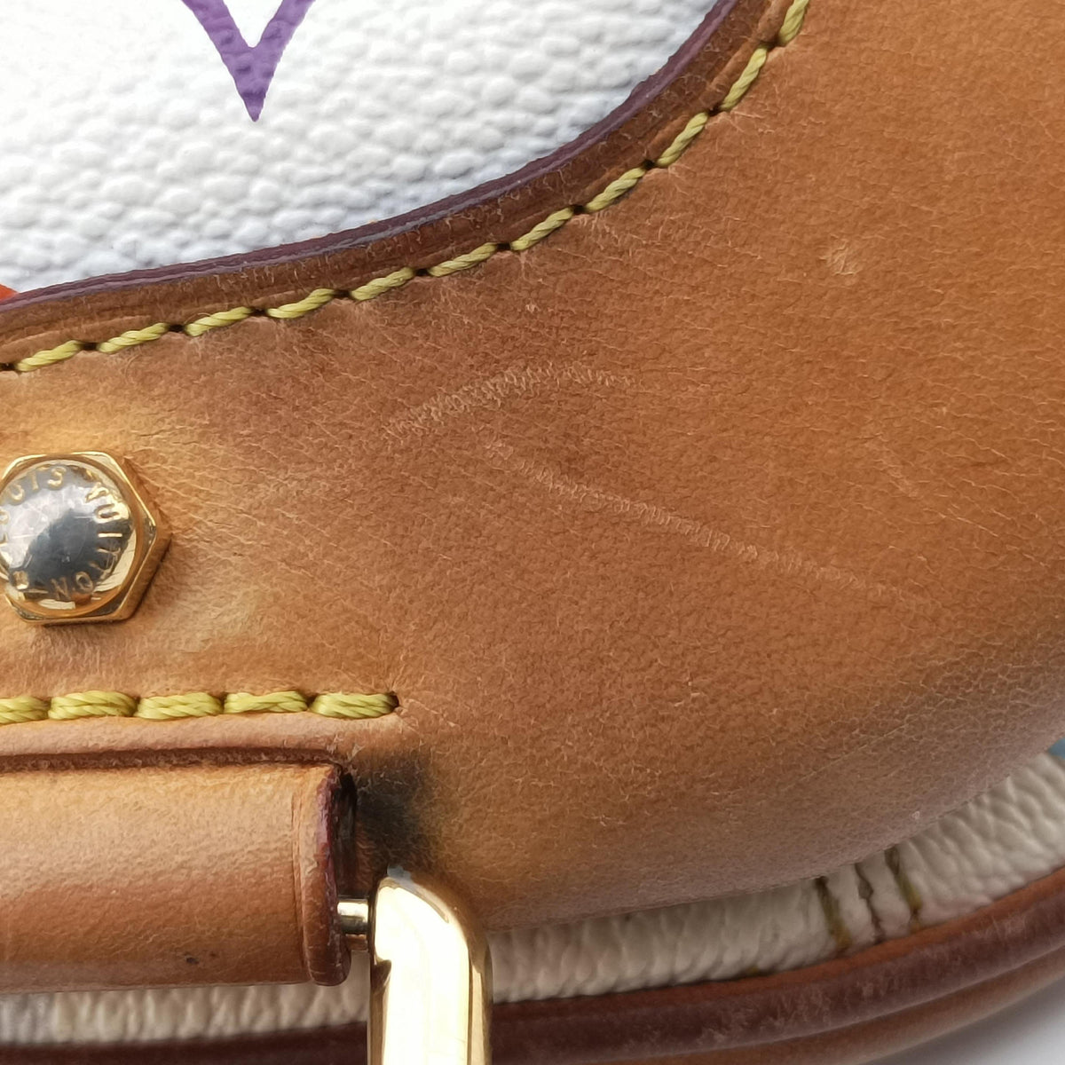 CLAUDIA white Monogram Multicolor M40193 Lot number unknownクラウディア ブロン モノグラム マルチカラー M40193 製番不明