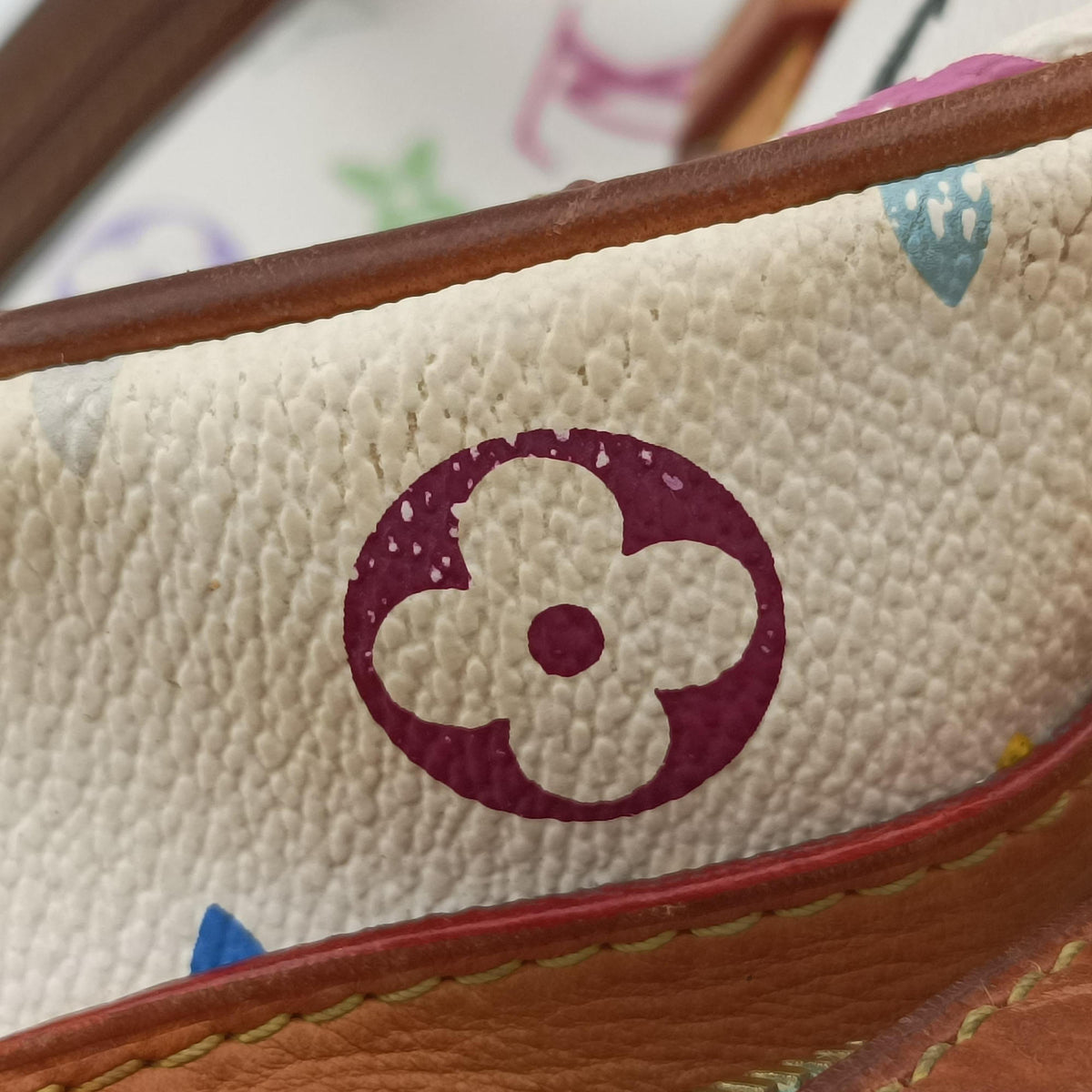 CLAUDIA white Monogram Multicolor M40193 Lot number unknownクラウディア ブロン モノグラム マルチカラー M40193 製番不明