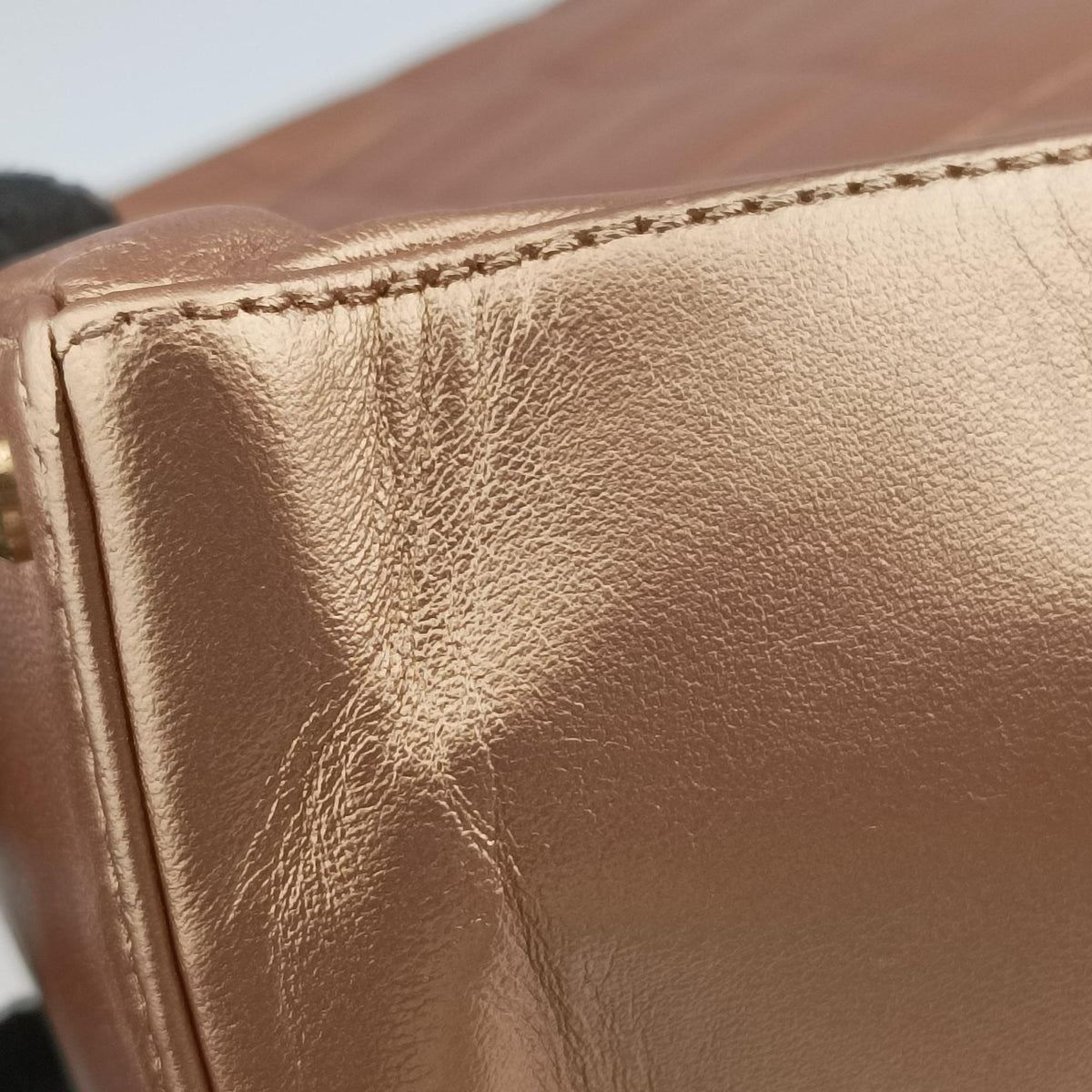 Choco Bar Golden lambskin A17443 6913347チョコバー ゴールド ラムスキン A17443 6913347