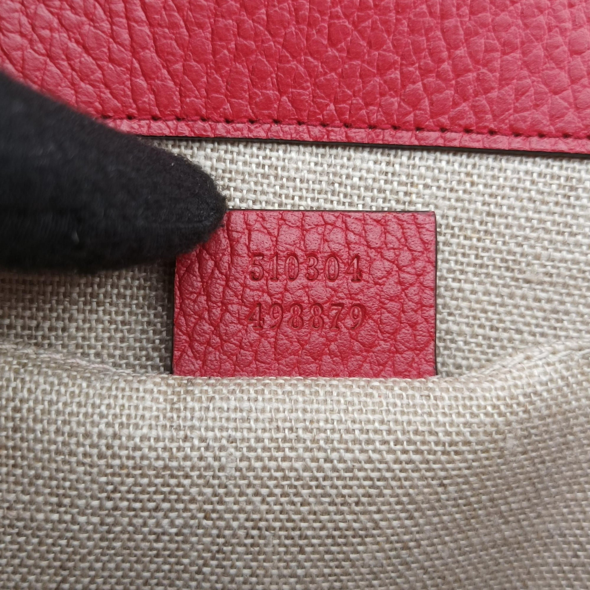 Interlocking G Red Leather 510304 C026804563インターロッキングG レッド レザー 510304 C026804563