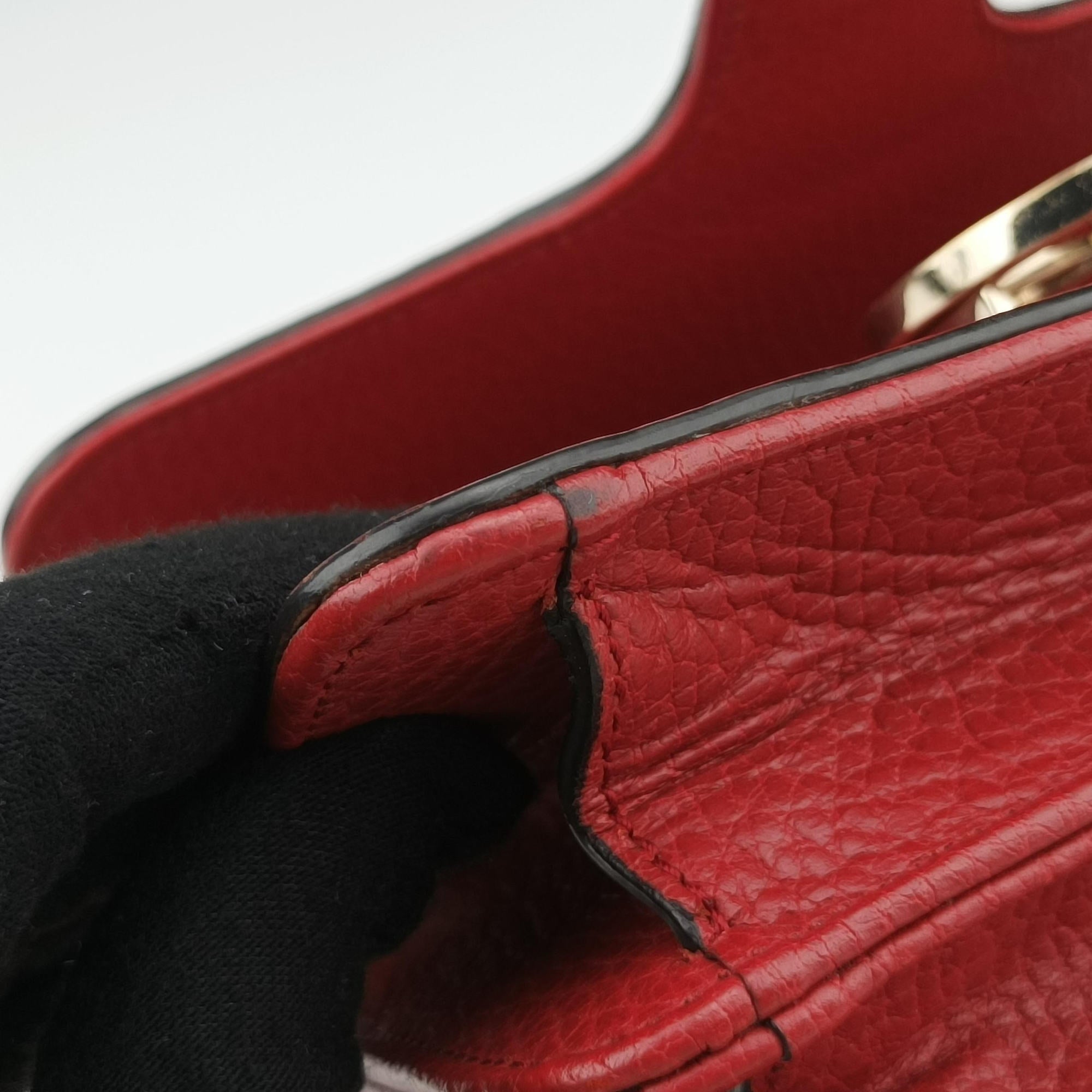 Interlocking G Red Leather 510304 C026804563インターロッキングG レッド レザー 510304 C026804563