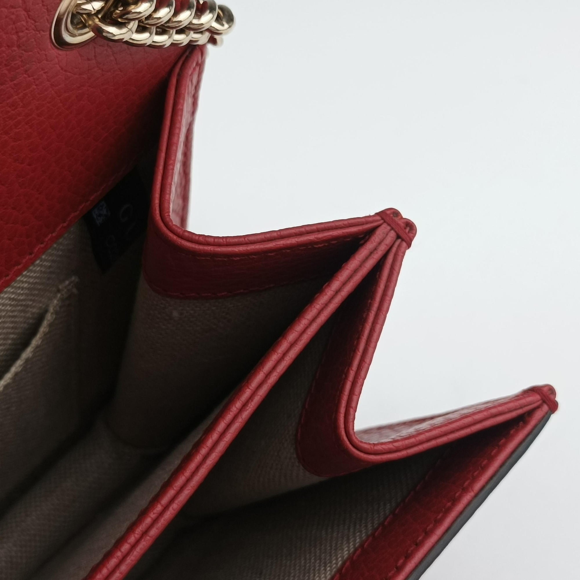 Interlocking G Red Leather 510304 C026804563インターロッキングG レッド レザー 510304 C026804563