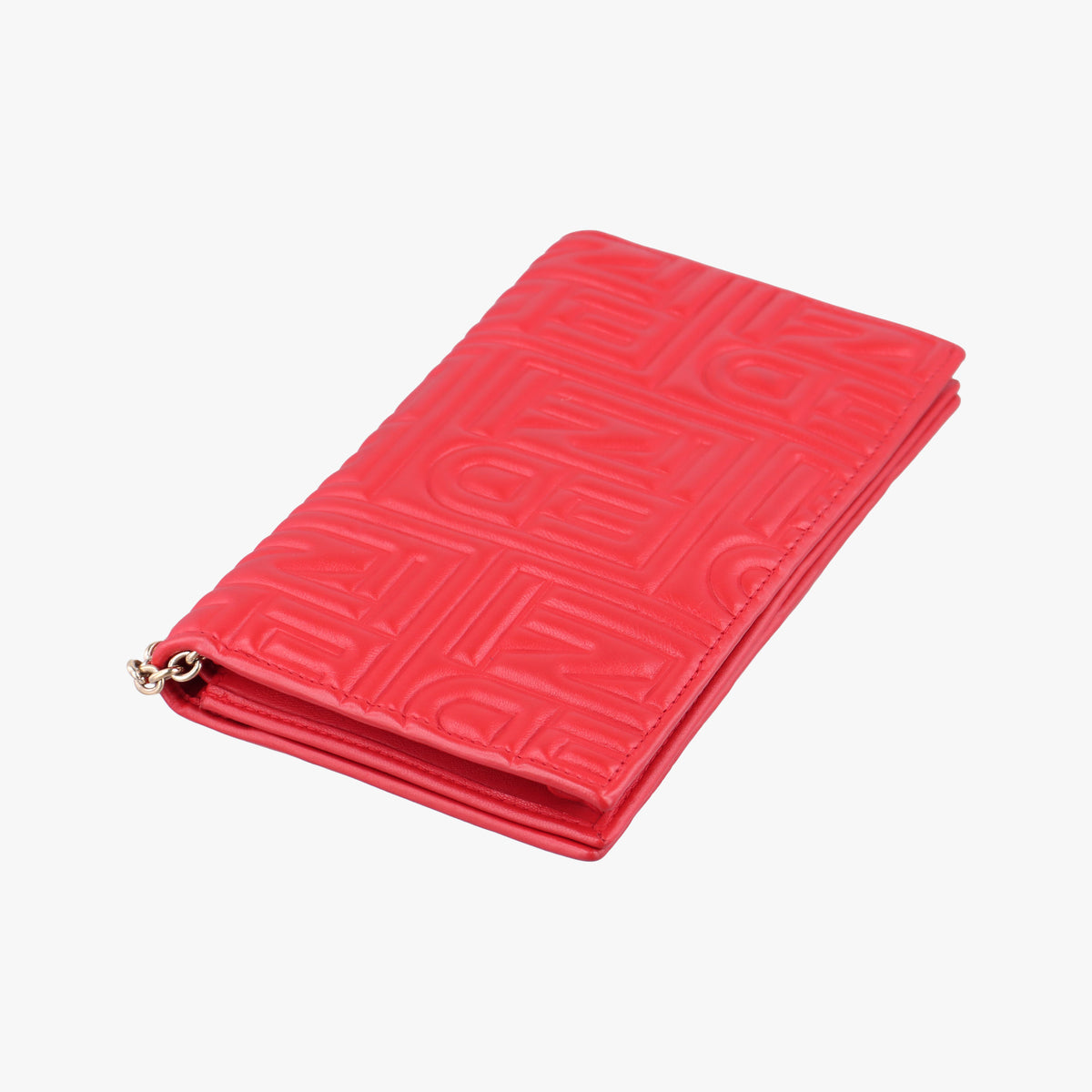 Embossed Logo Red lambskin 8M0219 2266 8M0219 YMY 088エンボス ロゴ レッド ラムスキン 8M0219 2266 8M0219 YMY 088