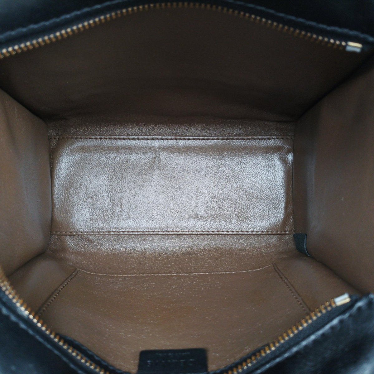luggage nano shopper Blue×Black×Beige Leather×Suede F-ZP-0142ラゲージナノショッパー ブルー×ブラック×ベージュ レザー×スエード F-ZP-0142