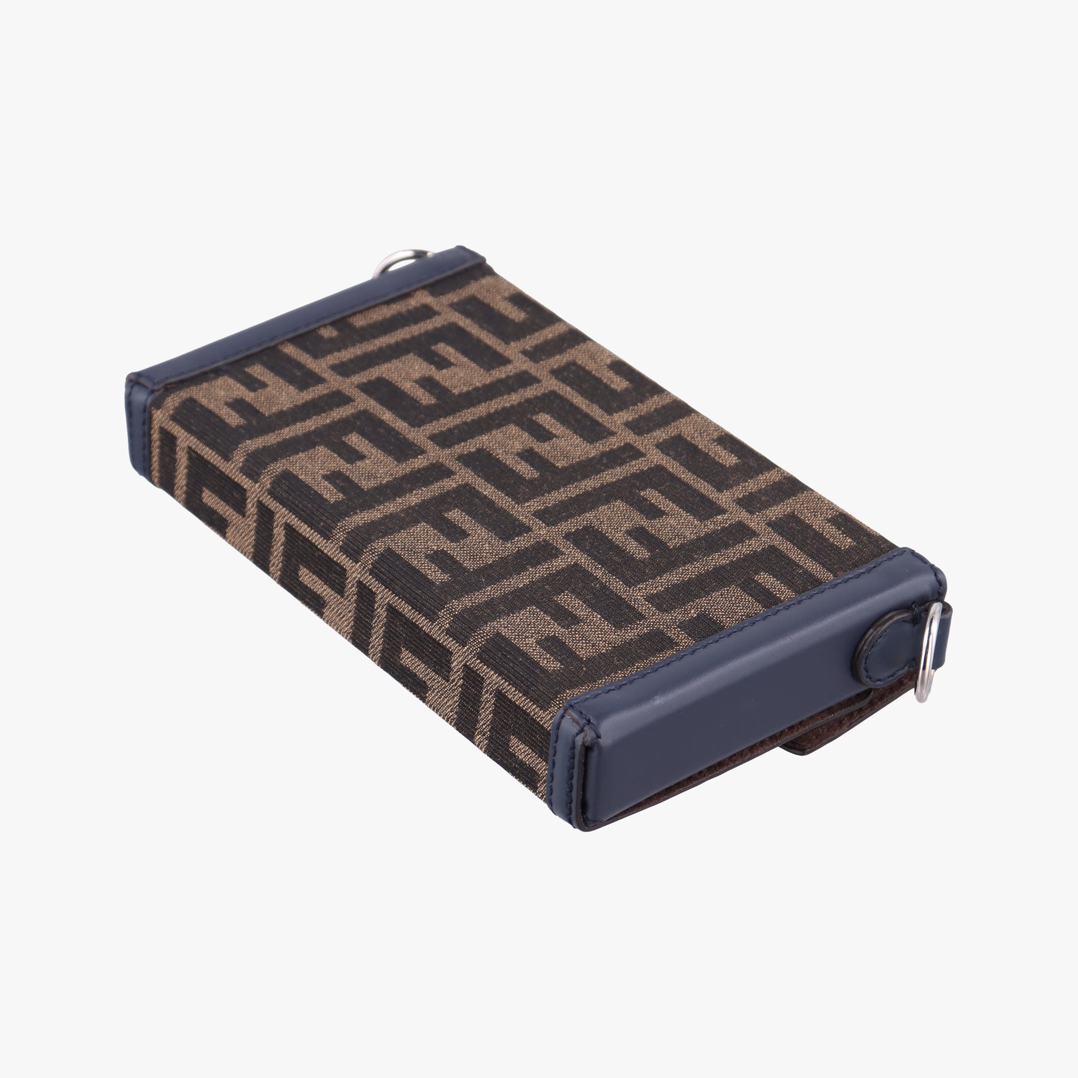 Zucca Soft Trunk Phone Pouch Brown canvas 7AS139 7AS139-AFBV-239-0501ズッカ ソフトトランク スマホポーチ ブラウン キャンバス 7AS139 7AS139-AFBV-239-0501