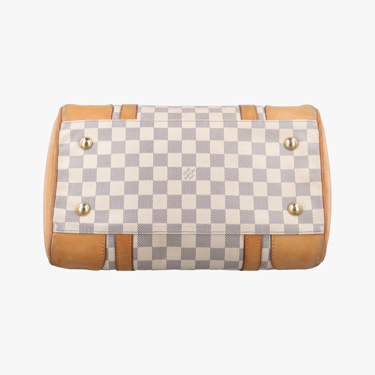 Secondhand Louis Vuitton BERKELEY Azur Damier Canvas N52001 handbag | stylenewstar
