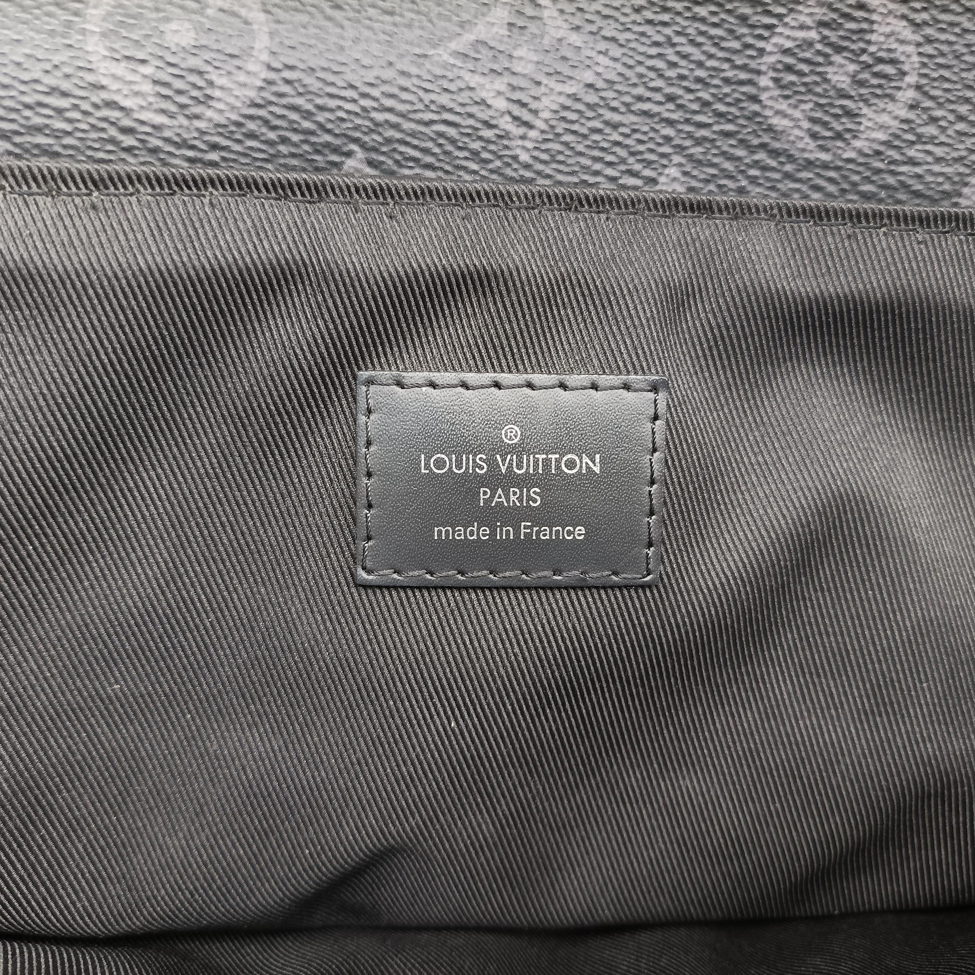 Steamer Backpack Black Monogram Eclipse Coated Canvas M44052 スティーマーバックパック ブラック モノグラム エクリプス コーティングキャンバス M44052