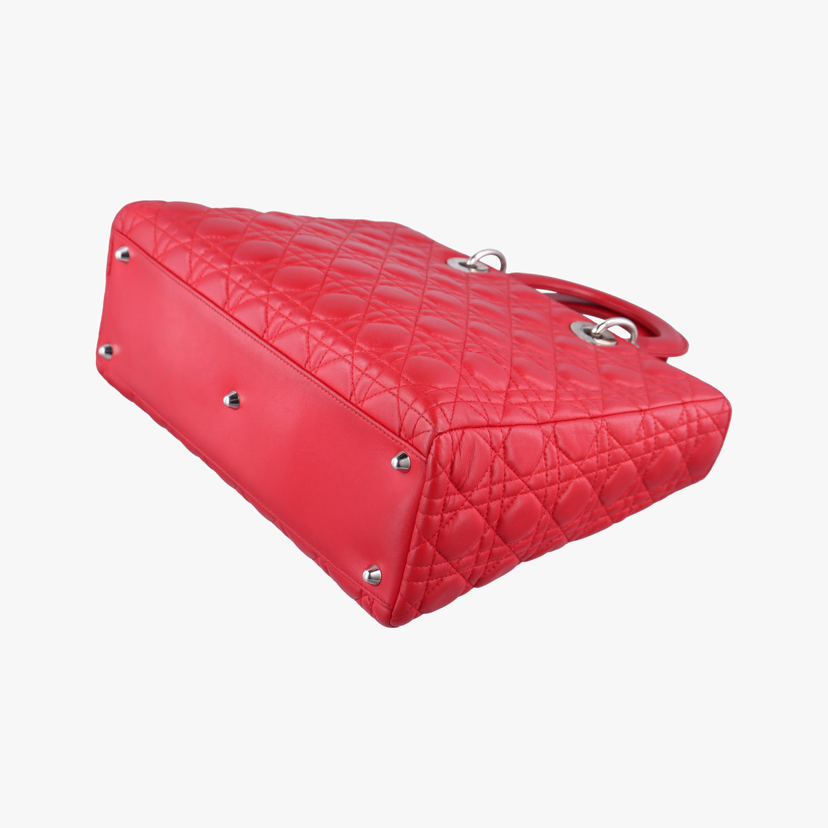 Lady Dior Red lambskin 01-MA-1029レディディオール レッド ラムスキン 01-MA-1029